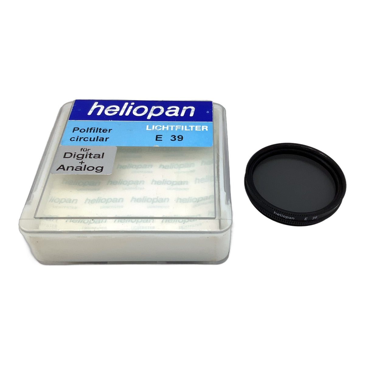 Heliopan Polfilter E 39 Pol circ. 2.5x in Box Filter 39mm Kreisförmig