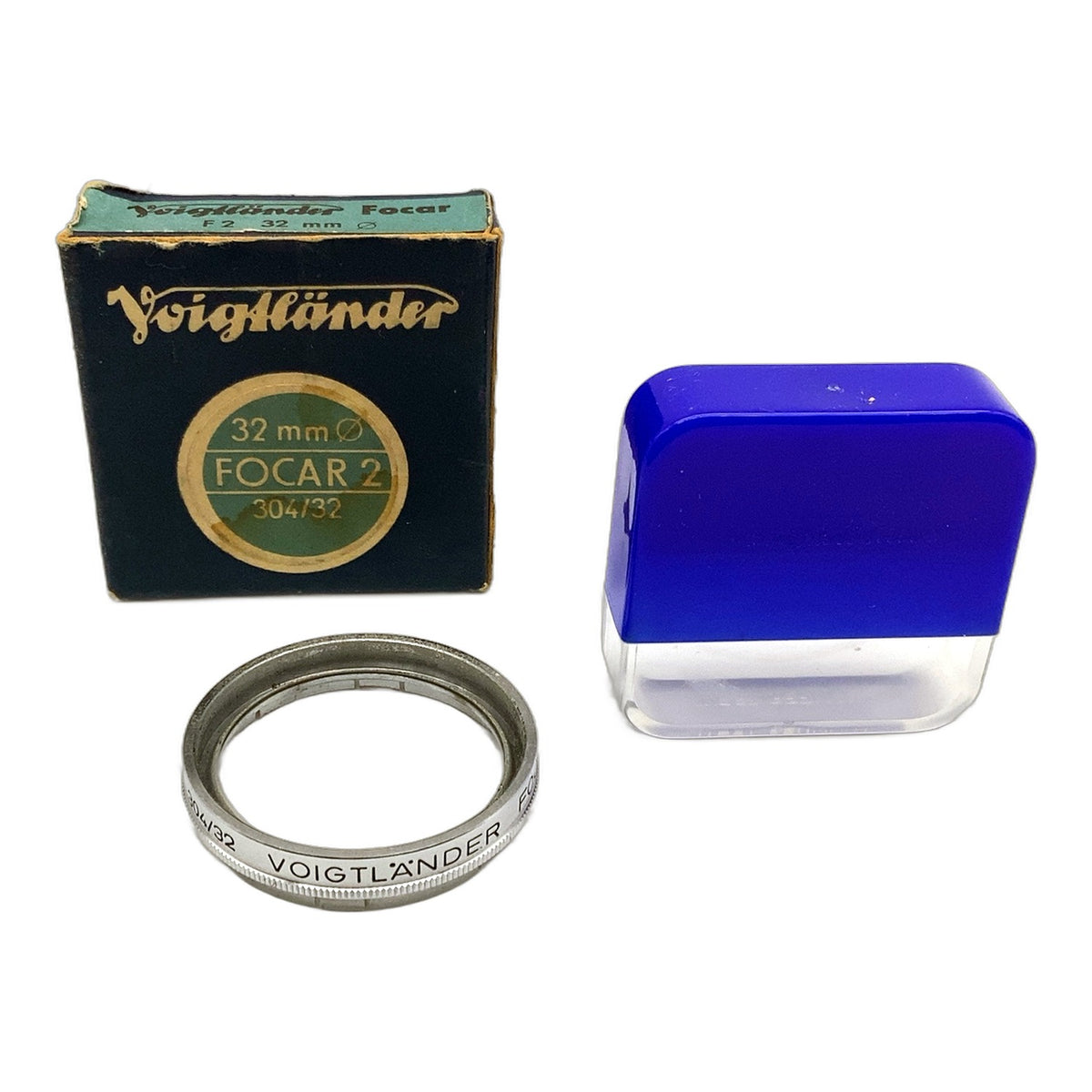 Voigtländer Nahlinse AR 304/32 Focar 2  Slip On  in OVP Filter 32mm Kreisförmig