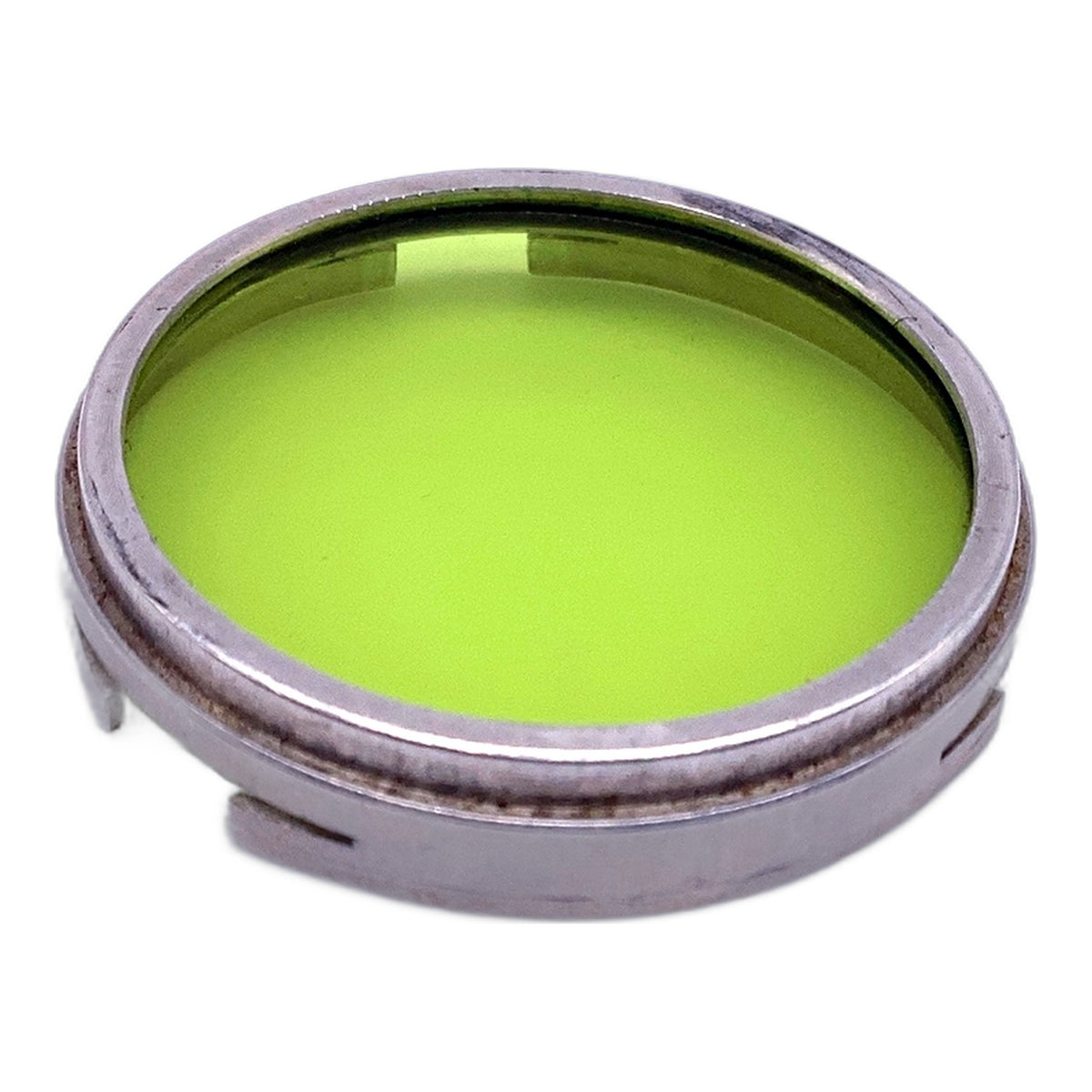 Farbfilter hellgrün/ligt green Slip On Filter 30mm Steckfilter Kreisförmig