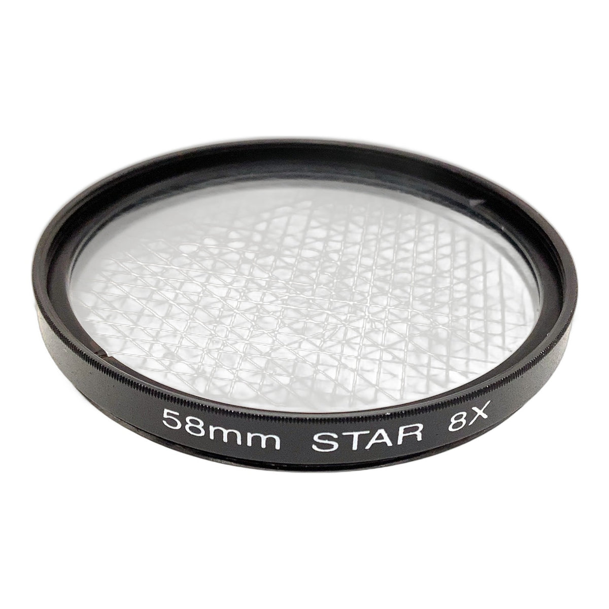 Gitterfilter Star 8x Filter 58mm Kreisförmig Kamerafilter Objektivfilter