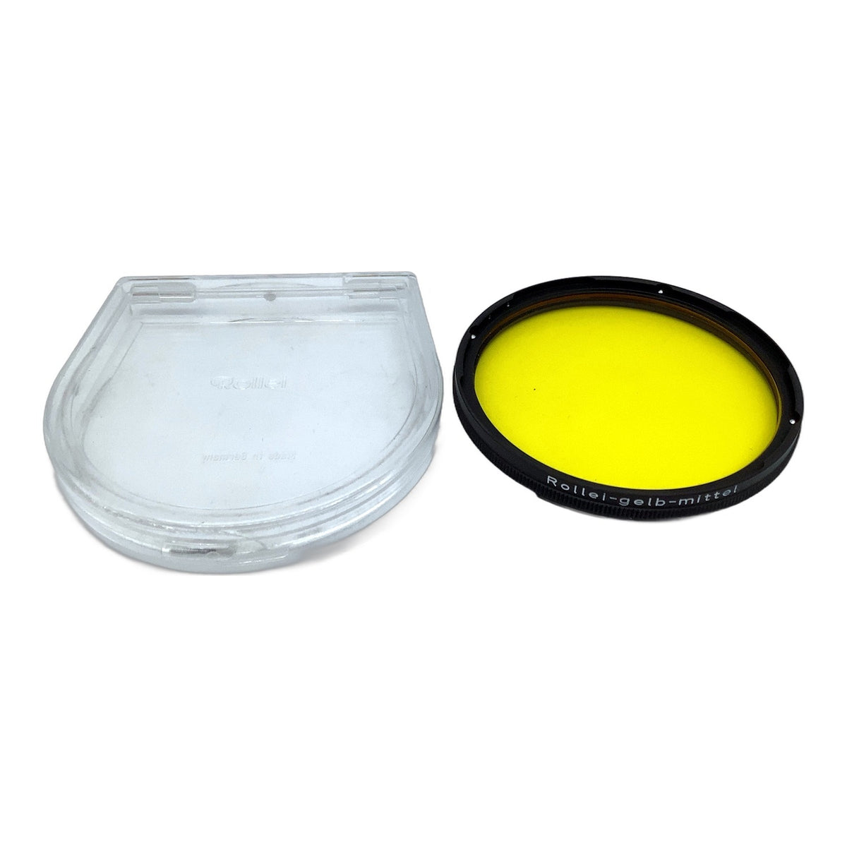 Rollei Farbfilter gelb mittel -1,5 Bajonett VI im Etui Filter R VI Kreisförmig