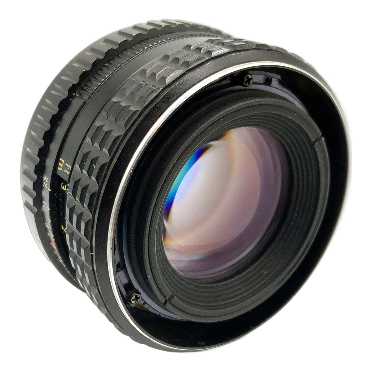 Asahi Pentax 50mm 1:2 Objektiv MF Manual Focus manuell Festbrennweite (Pentax K)
