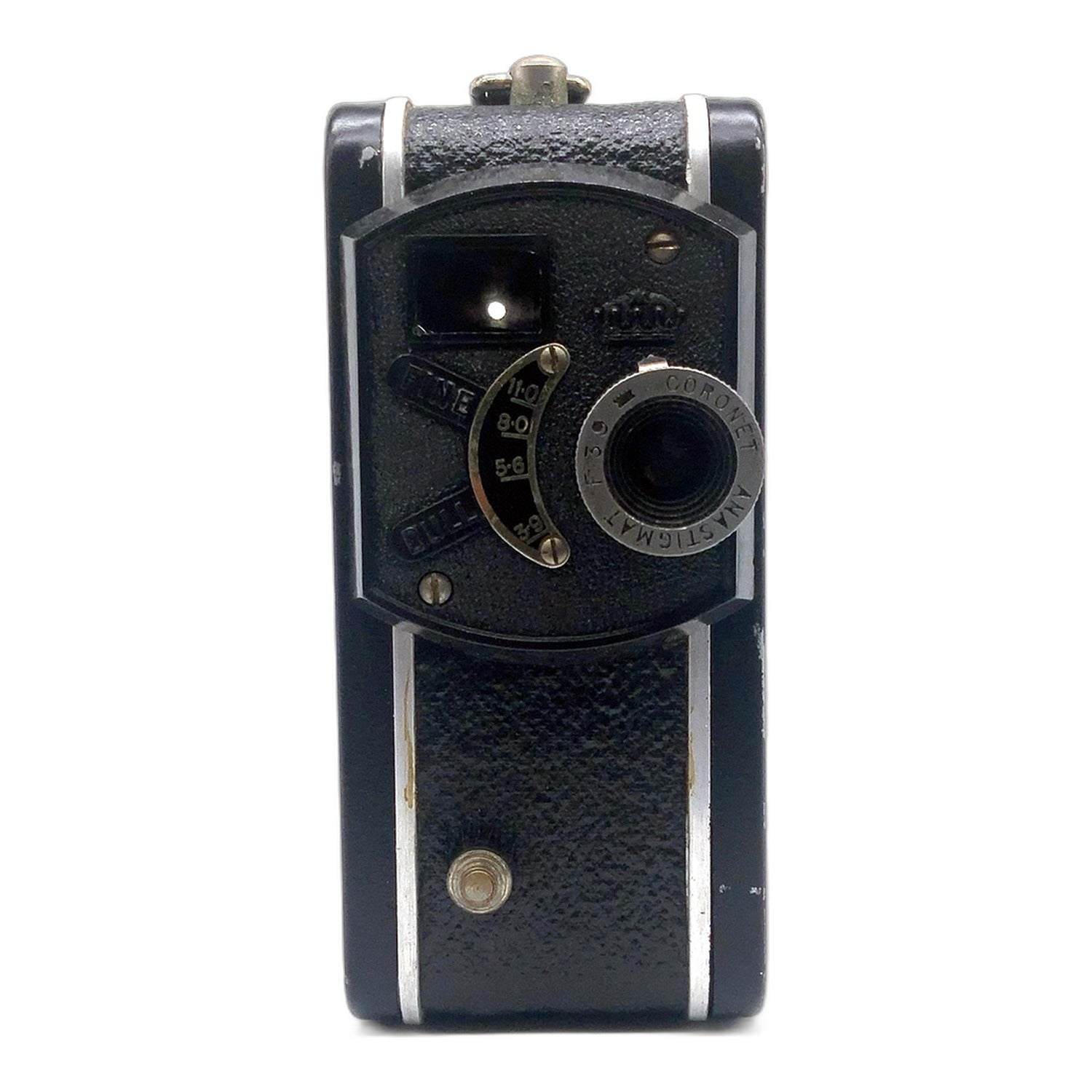 Coronet Cine Filmkamera mit Anastigmat 1:3.9 Cine Camera Movie Camera