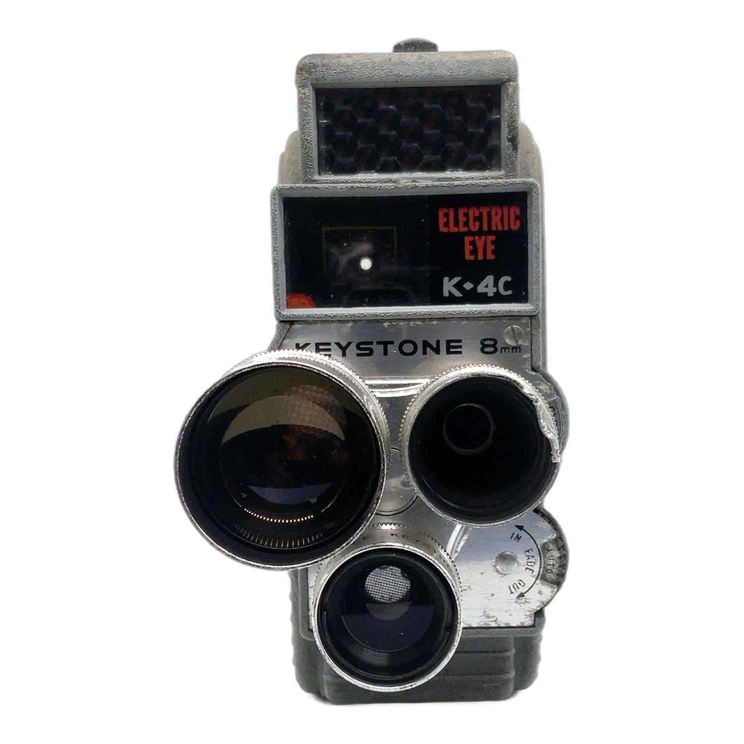 Keystone Electric Eye K-4C Filmkamera mit 25mm 1:2.0/9mm 1:2.0/12.7mm 1:2.0