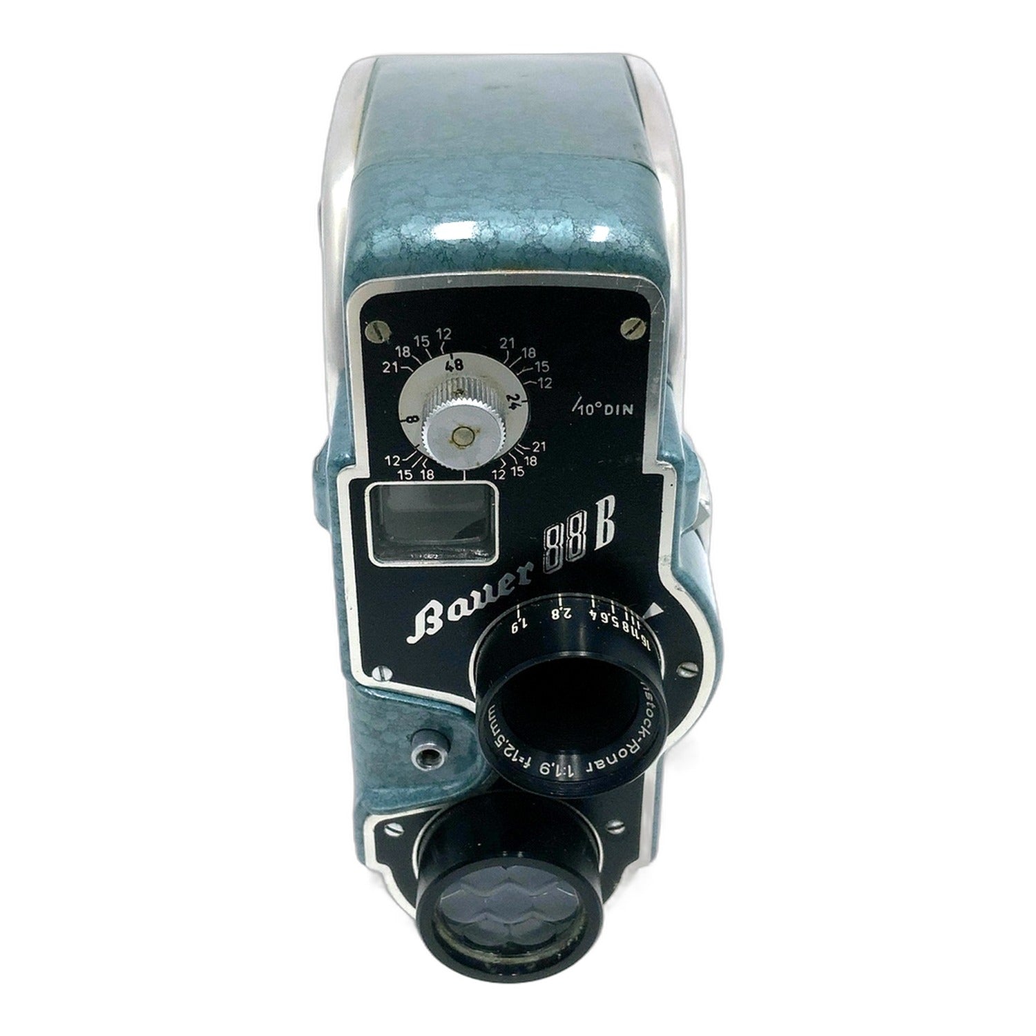 Bauer 88B Filmkamera mit Rodenstock Ronar 1:1.9 f=12,5mm red A Movie Camera