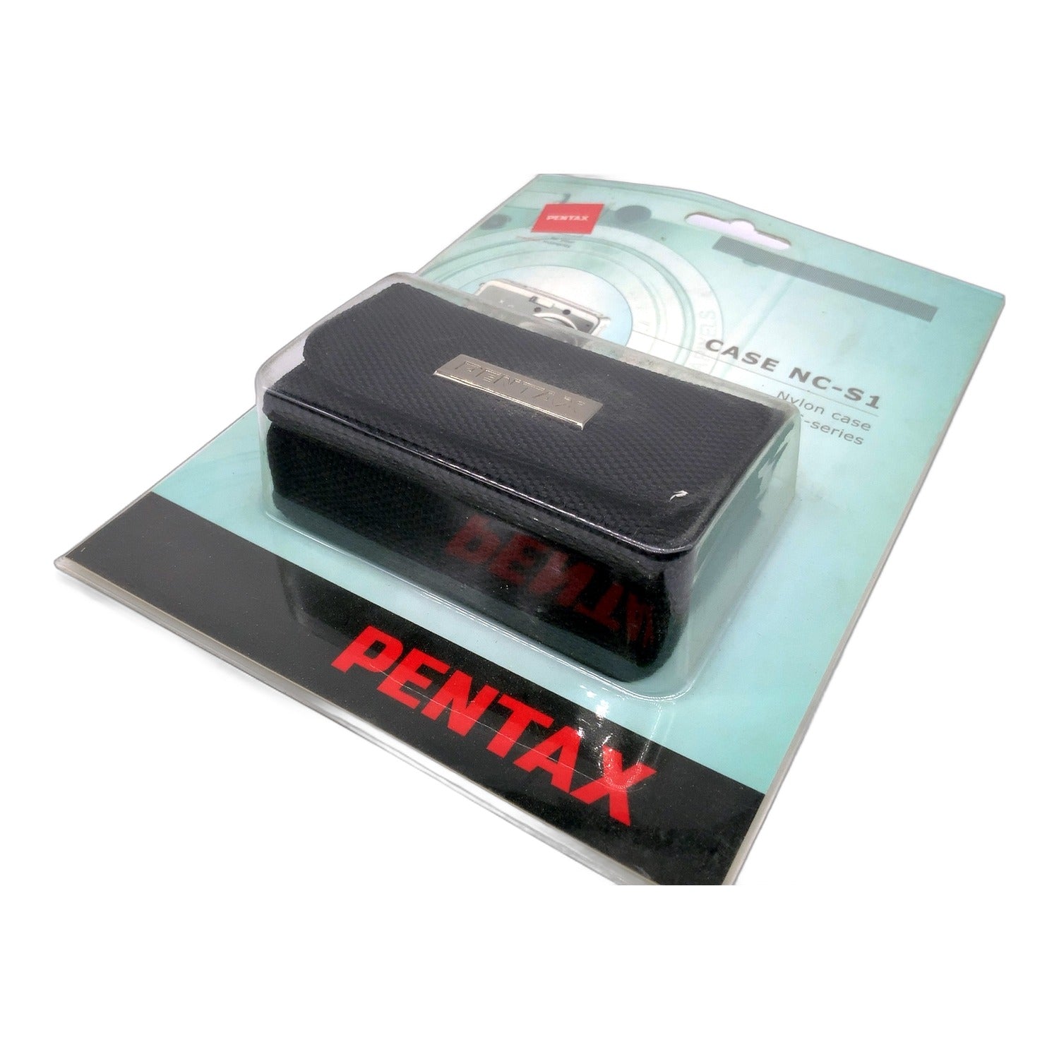 Pentax Case NC-S1 Nylon case Optio S-series Tasche Schwarz Kameratasche