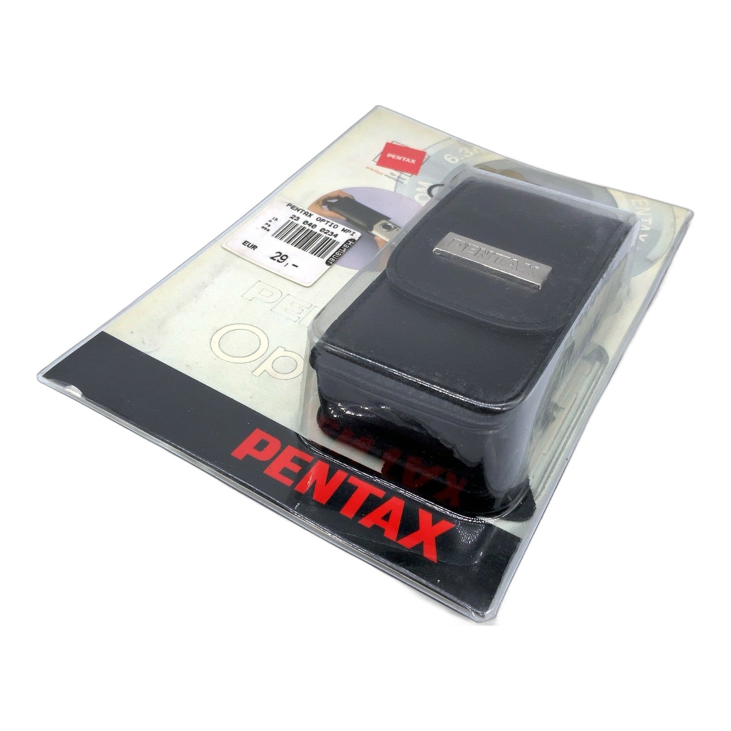 Pentax Optio WP Leather Case Tasche Schwarz Fototasche Camera Bag Kameratasche