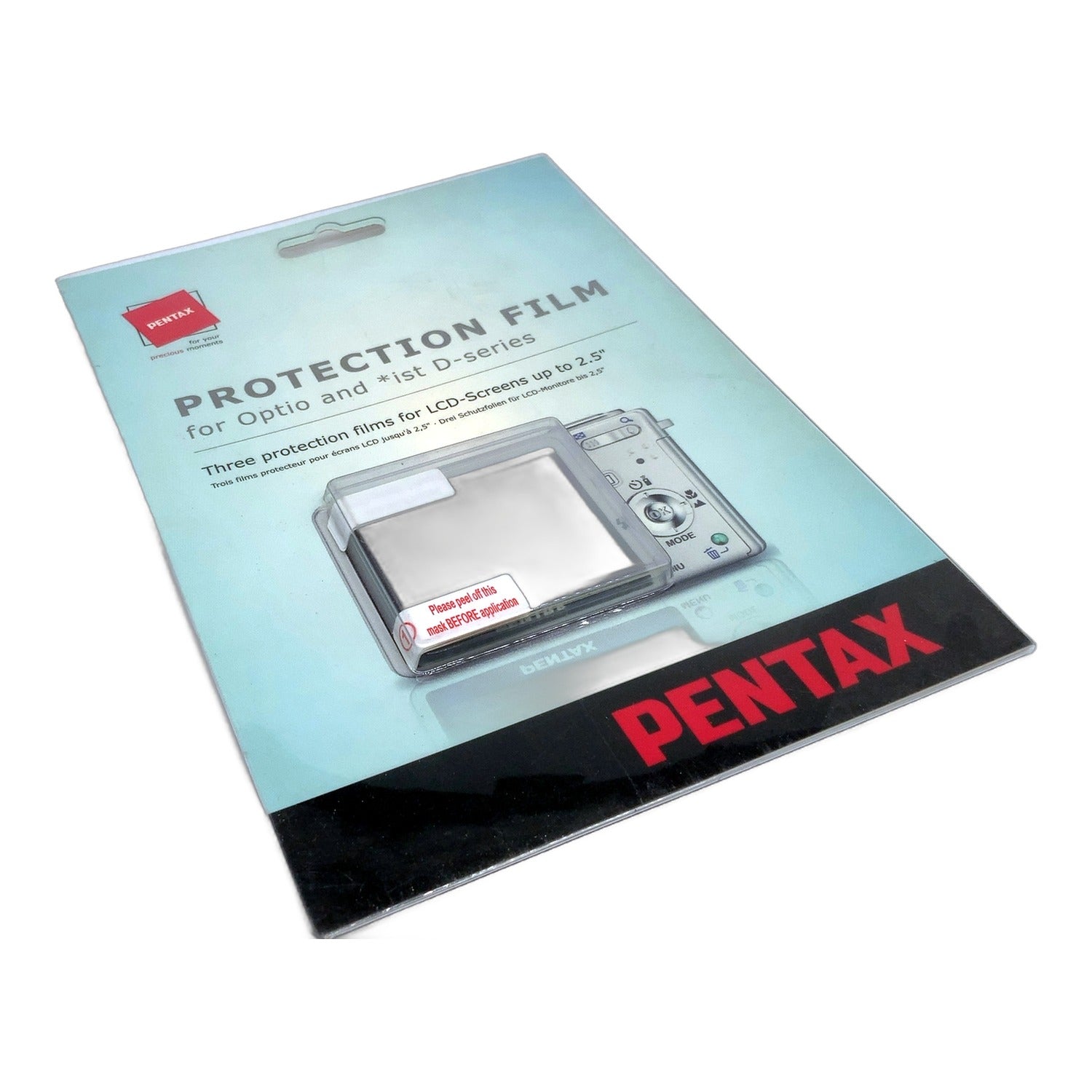 Pentax Protection Film Optio D-series Tasche Transparent Camera Bag Kameratasche