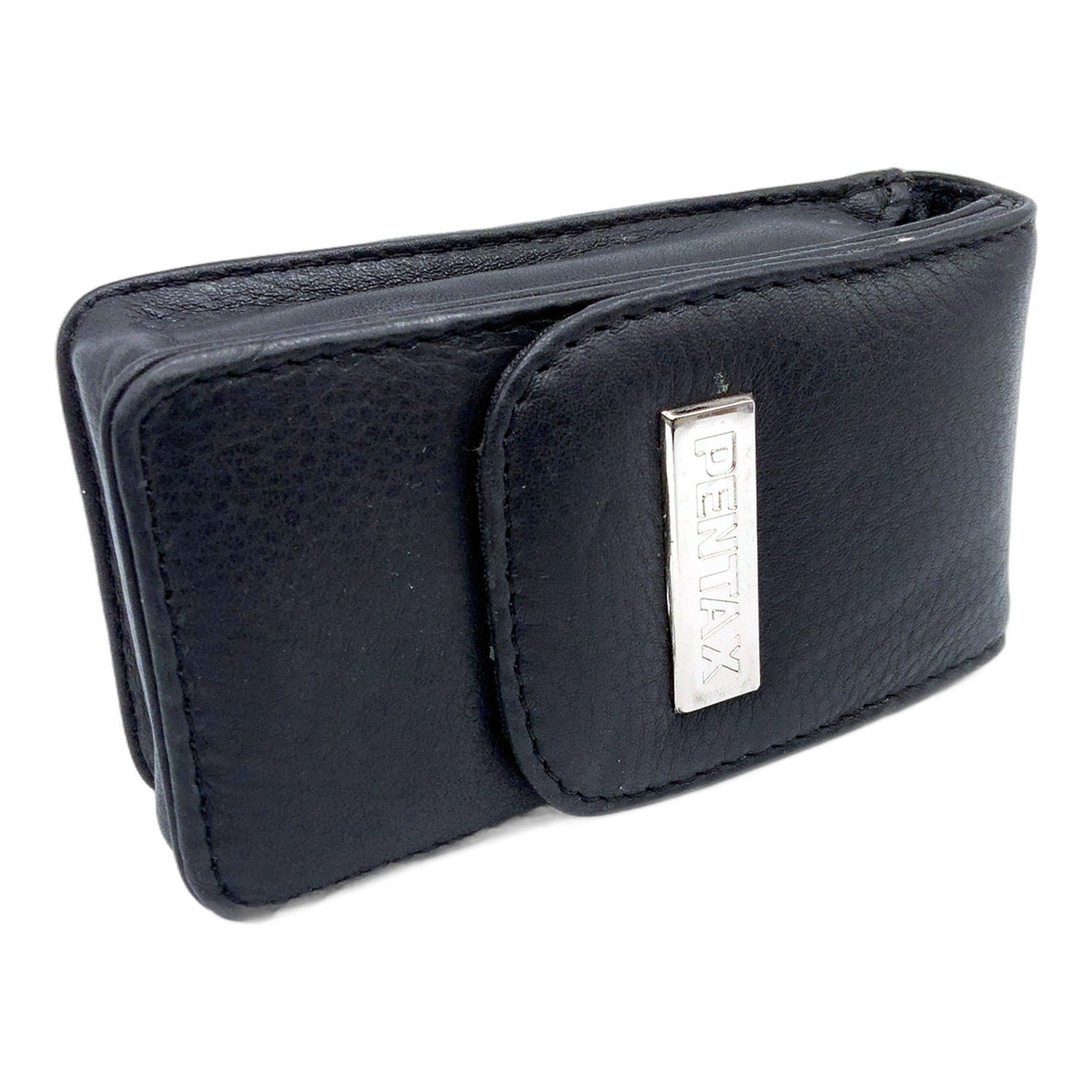 Pentax Optio WP Leather Case Tasche Schwarz Fototasche Camera Bag Kameratasche