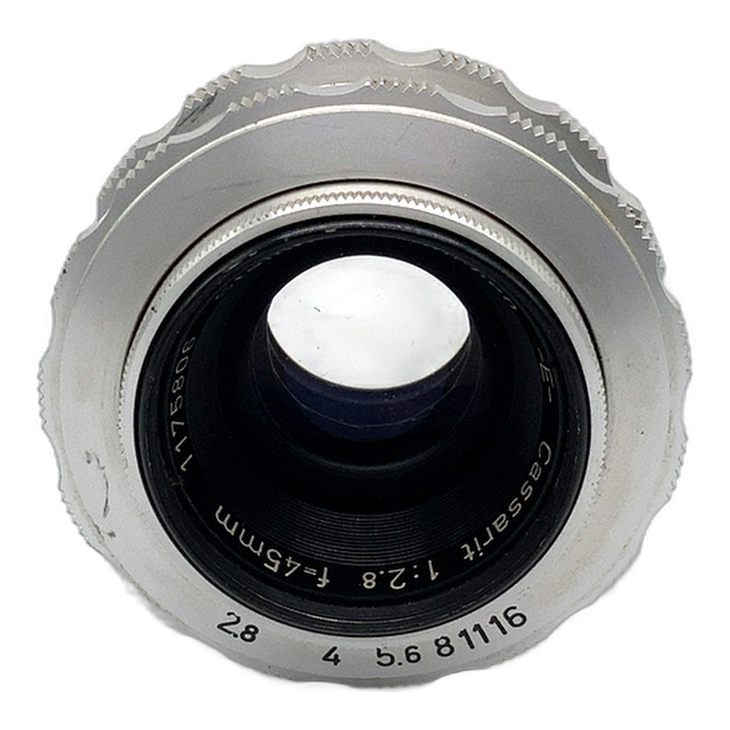 Steinheil München E Cassarit 45mm 1:2.8 Objektiv manuell Festbrennweite (M39)