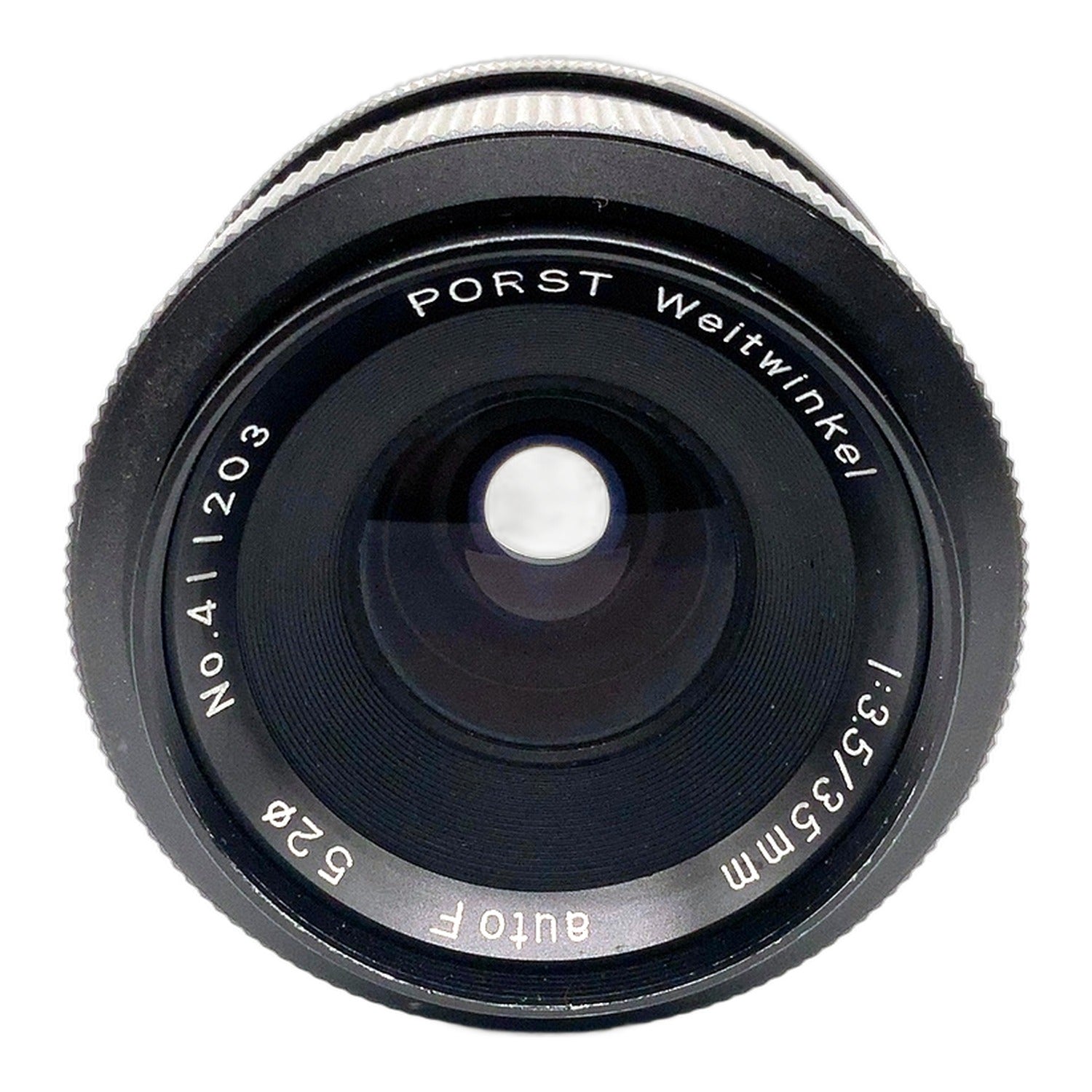 Porst auto F Weitwinkel 35mm 1:3.5 Objektiv manuell Festbrennweite (M42)