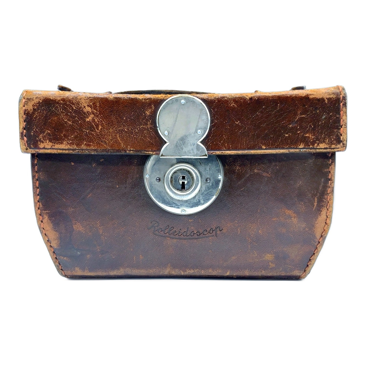 Rollei Rolleidoscop 120 film MF stereo Tasche Braun Camera Bag Kameratasche