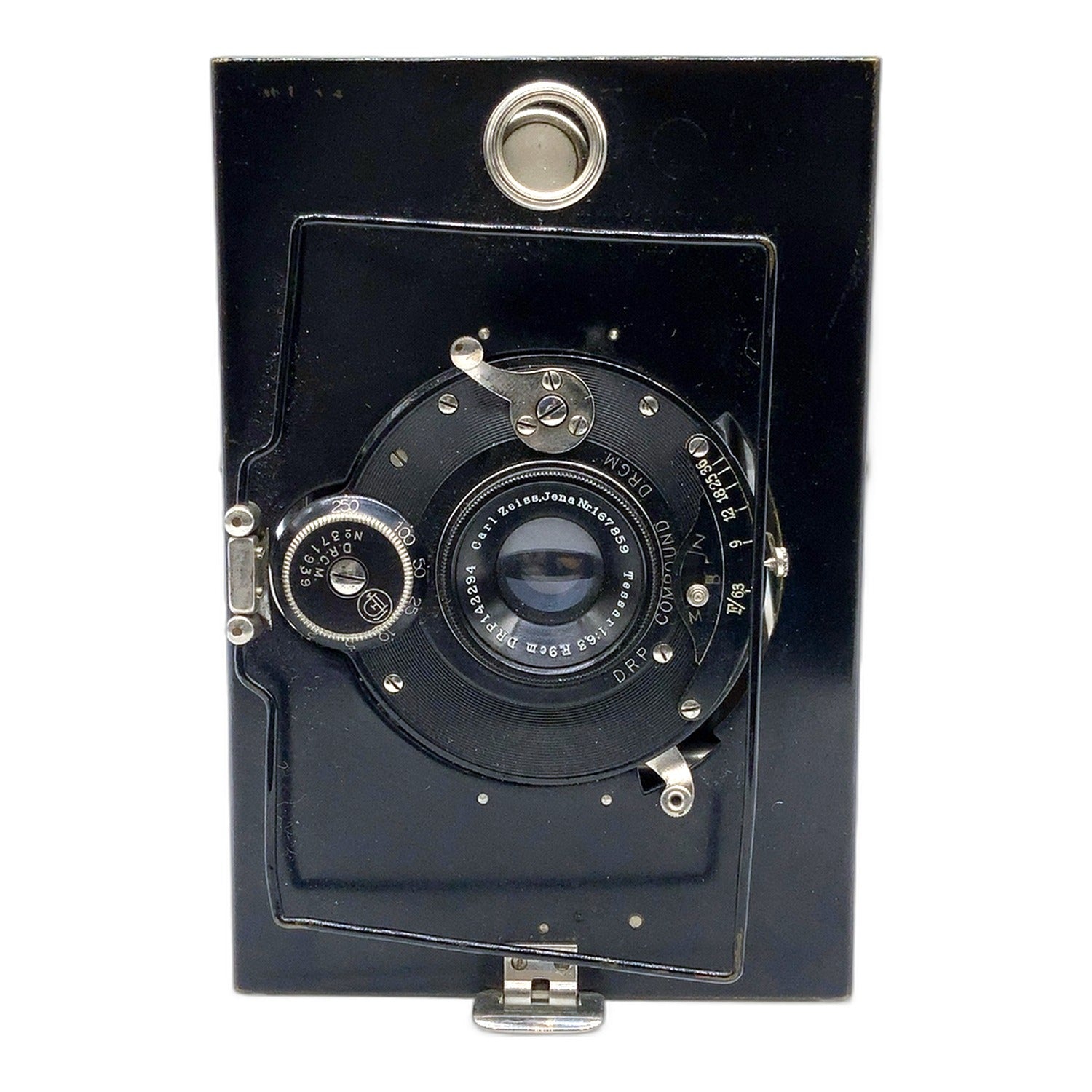 Plattenkamera mit Carl Zeiss Tessar 9cm 1:6,3 Analog Camera Plate Camera