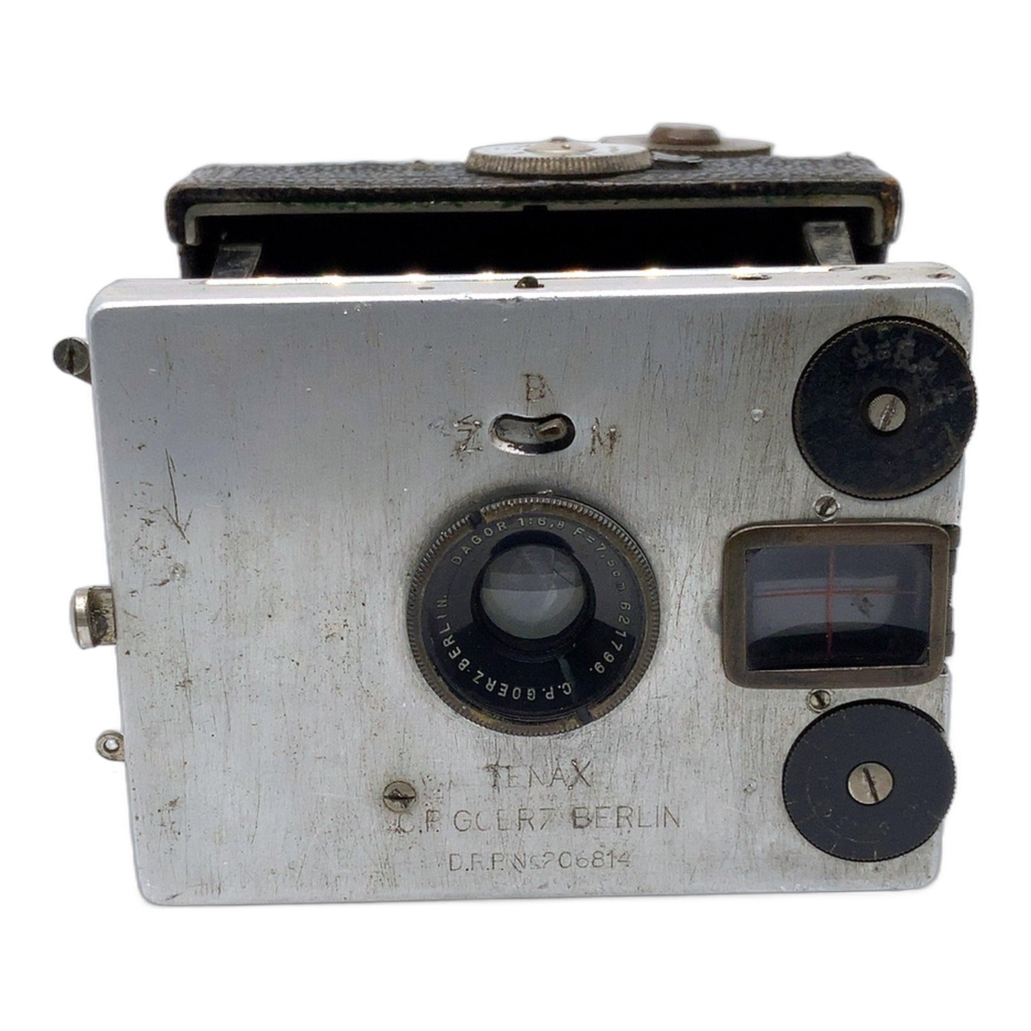 C. P. Goerz Berlin Tenax Plattenkamera mit Dagor 7,5cm 1:6,3 Plate Camera