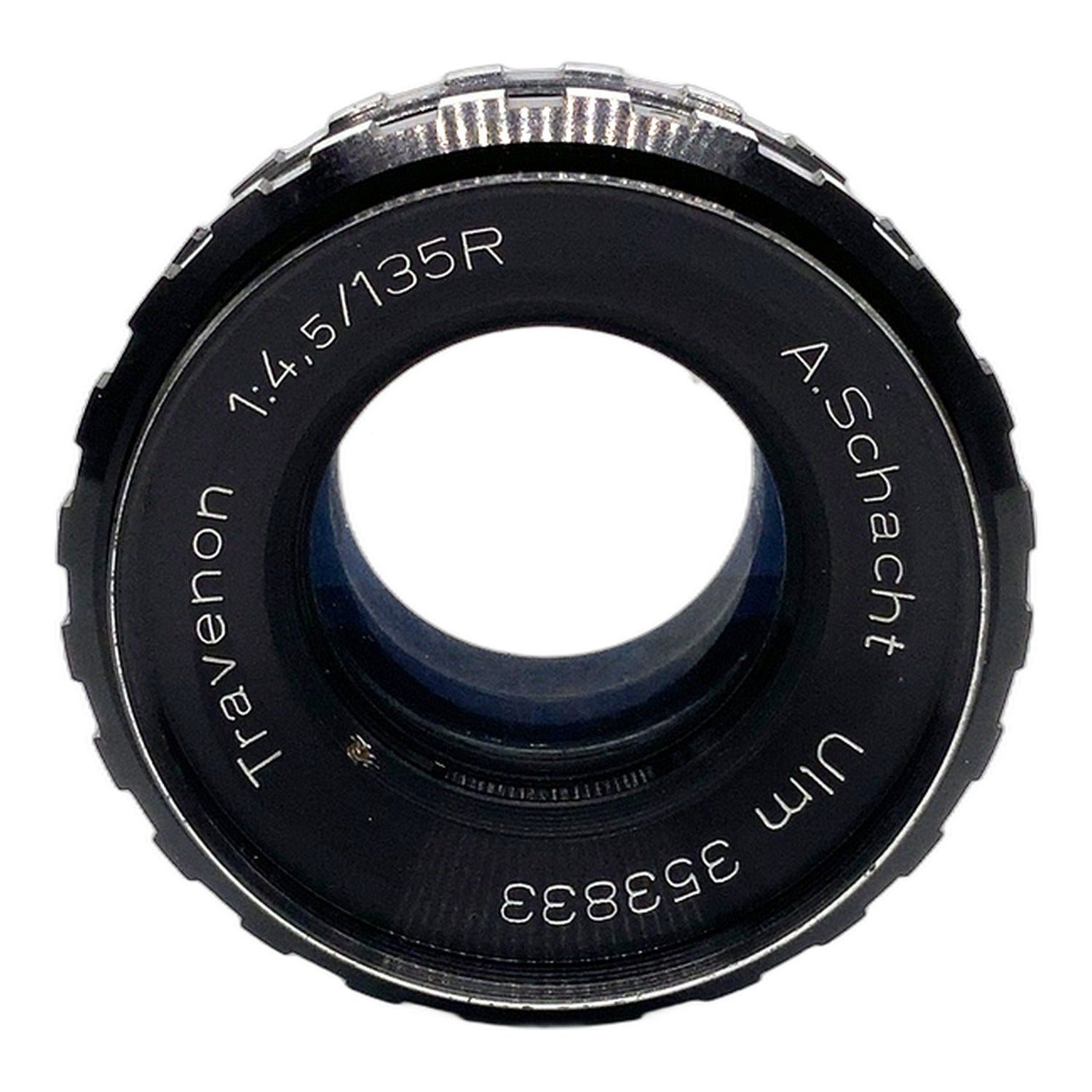 A.Schacht Ulm Travenon R 135mm 1:4.5 Objektiv manuell Festbrennweite (M39)