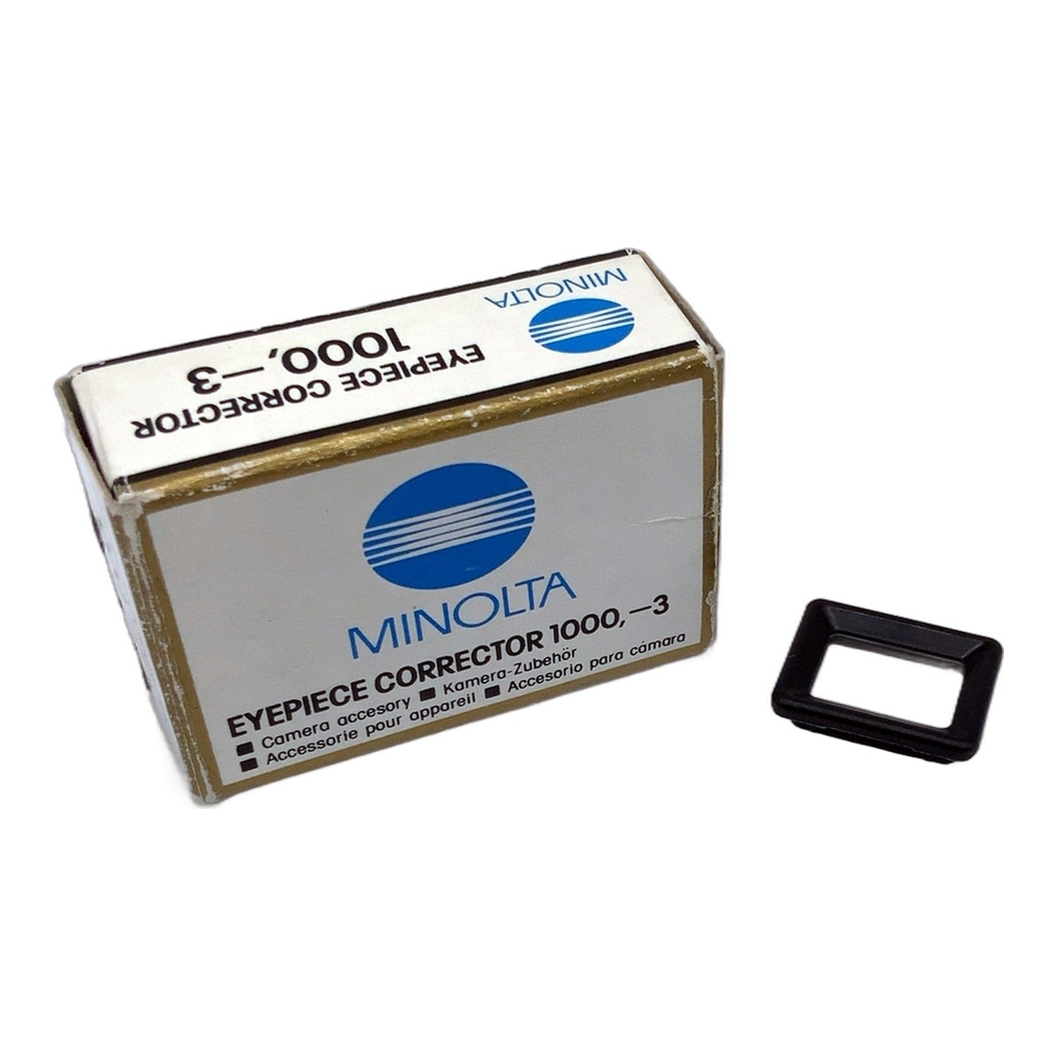 Minolta Eyepiece Corrector 1000 (+3) Dioptrienlinse Maxxum Dynax 7000 9000 etc.