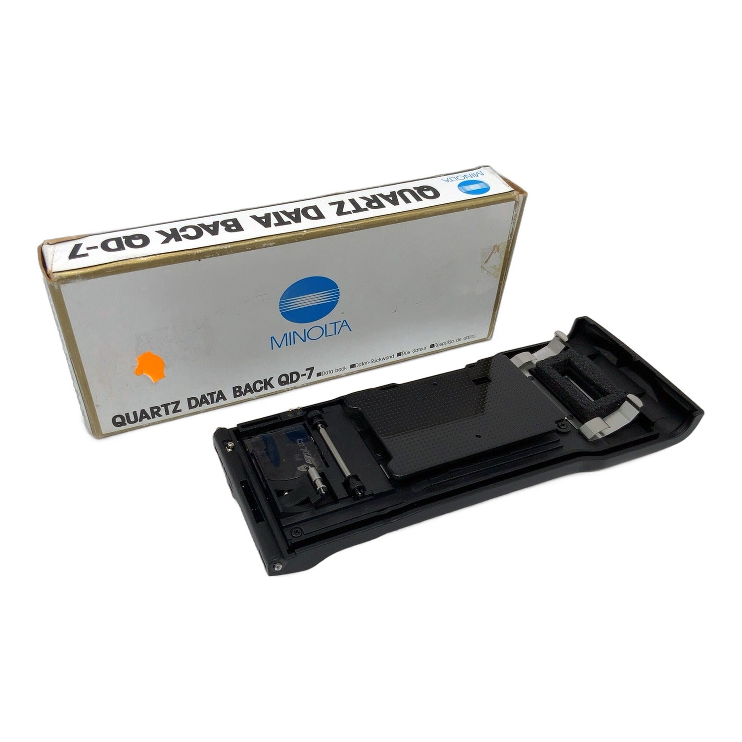 Minolta Quartz Data Back QD-7 Databack in OVP Fotozubehör Kamerazubehör
