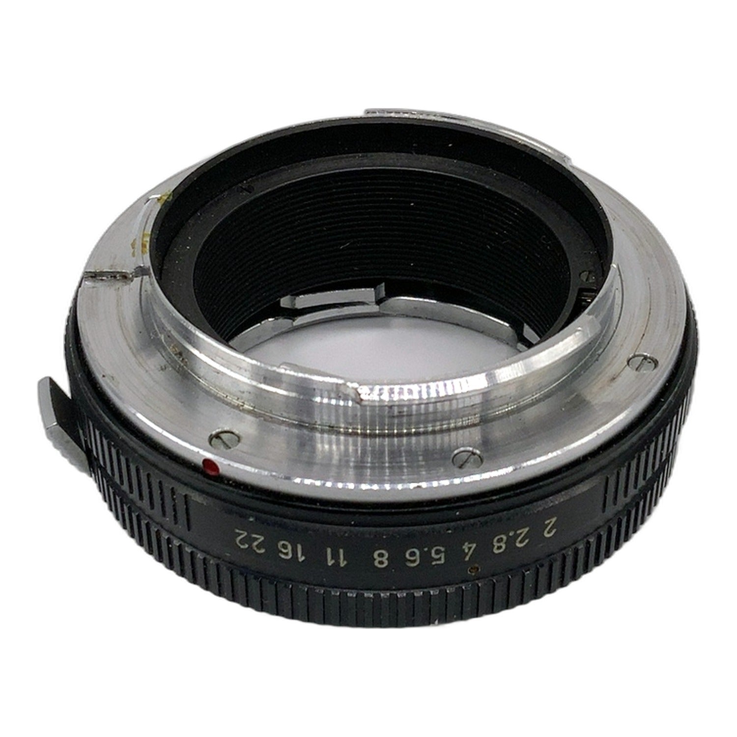 Leitz Wetzlar 14127 Objektivadapter mit Blendensteuerung (Leica M → Leica R)