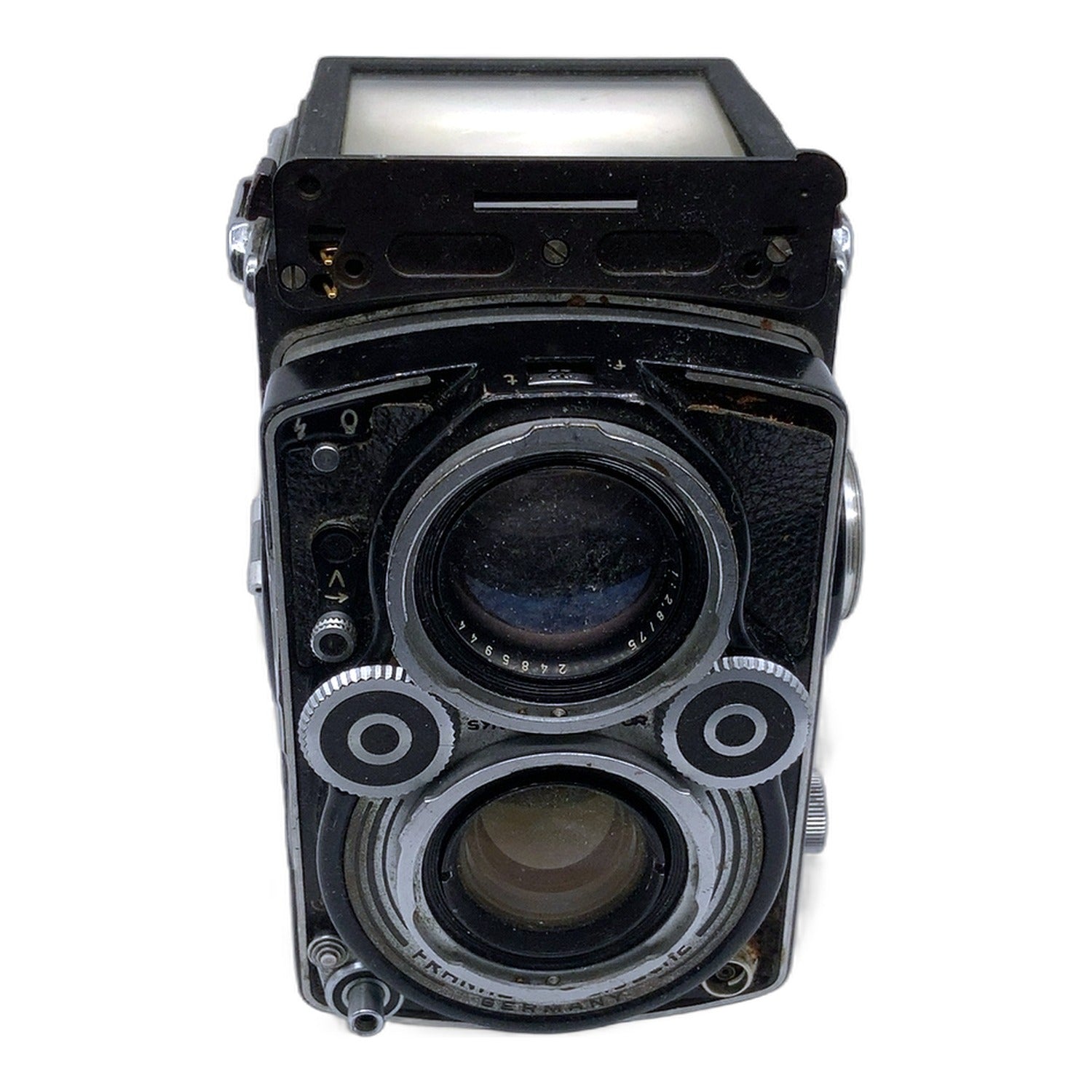 Rollei F&H Rolleiflex 3.5F TLR Defekt! Twin Lens Reflex zweiäugige Kamera