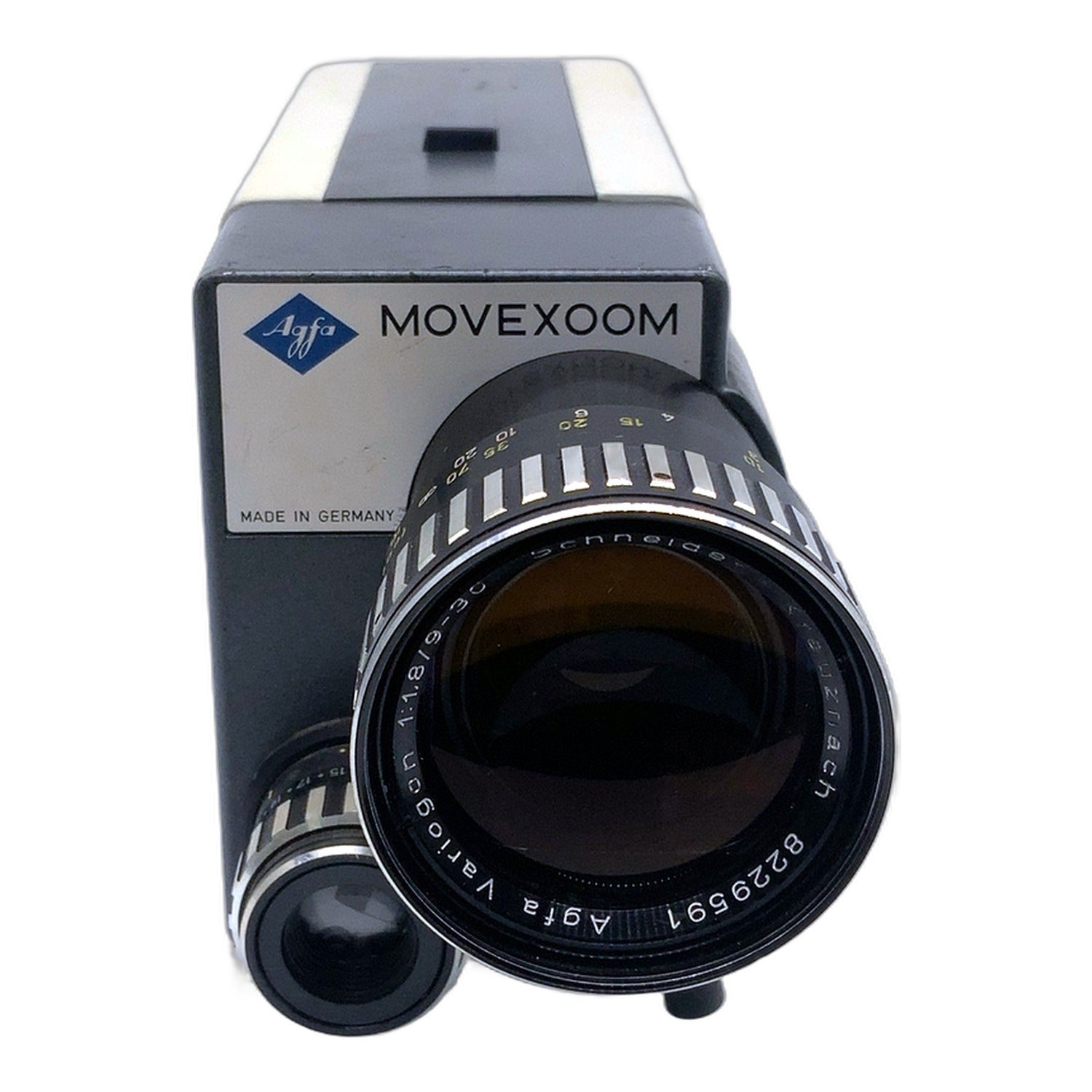 Agfa Movexoom Filmkamera mit Variogon 9-30mm 1:1.8 Cine Camera Movie Camera