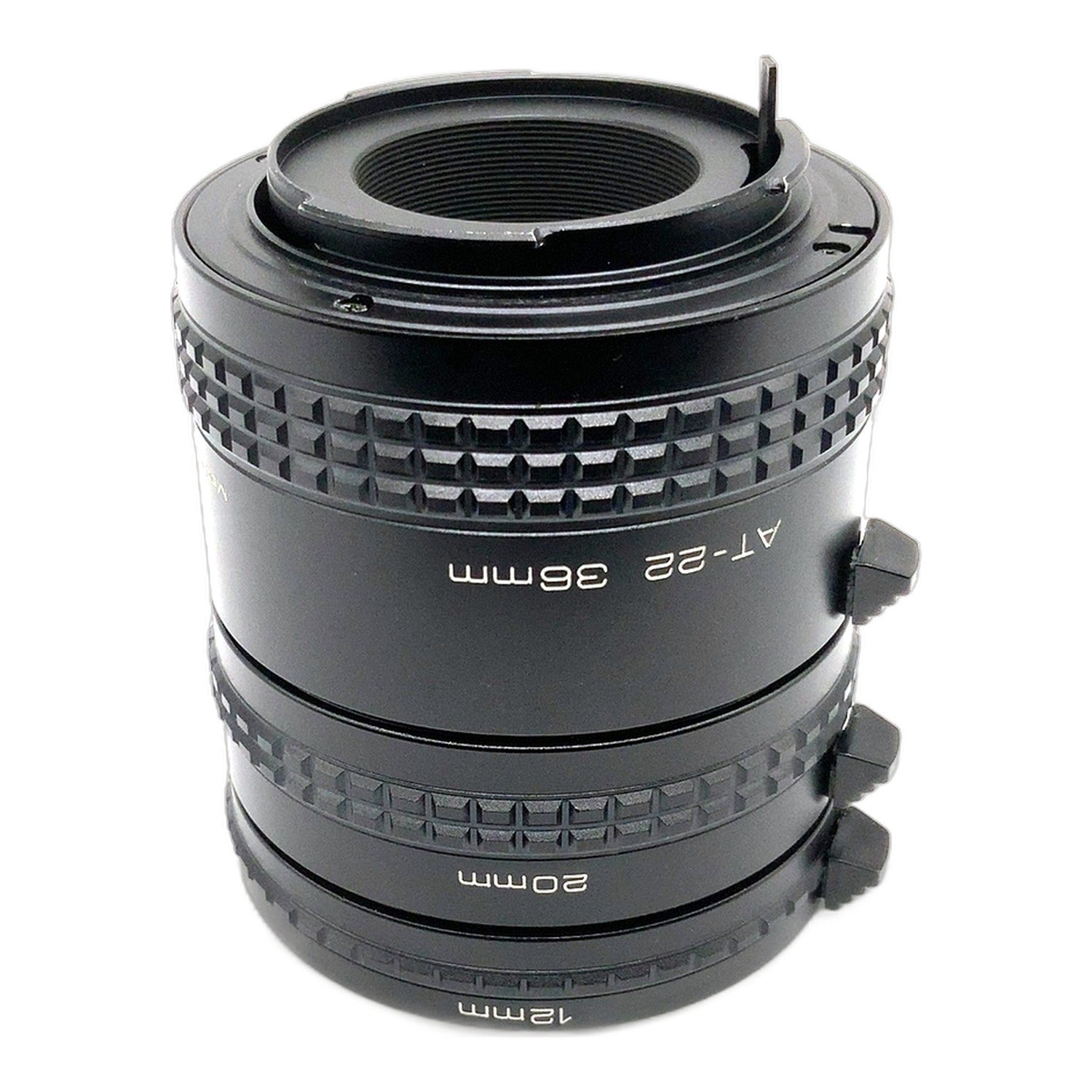 Vivitar AT-22 Zwischenring 12mm, 20mm, 22-36mm mit Tasche (Pentax K)