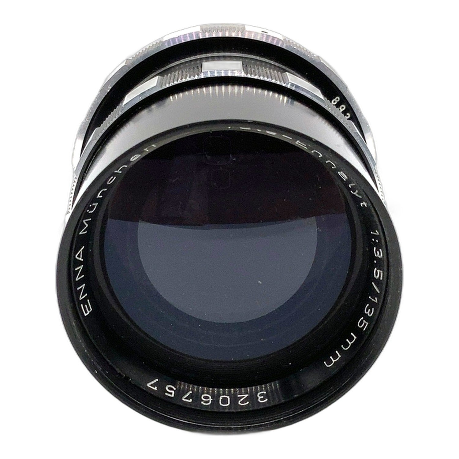 Enna München Tele-Ennalyt 135mm 1:3.5 Objektiv Wechsel Sockel (M42) Pilz!