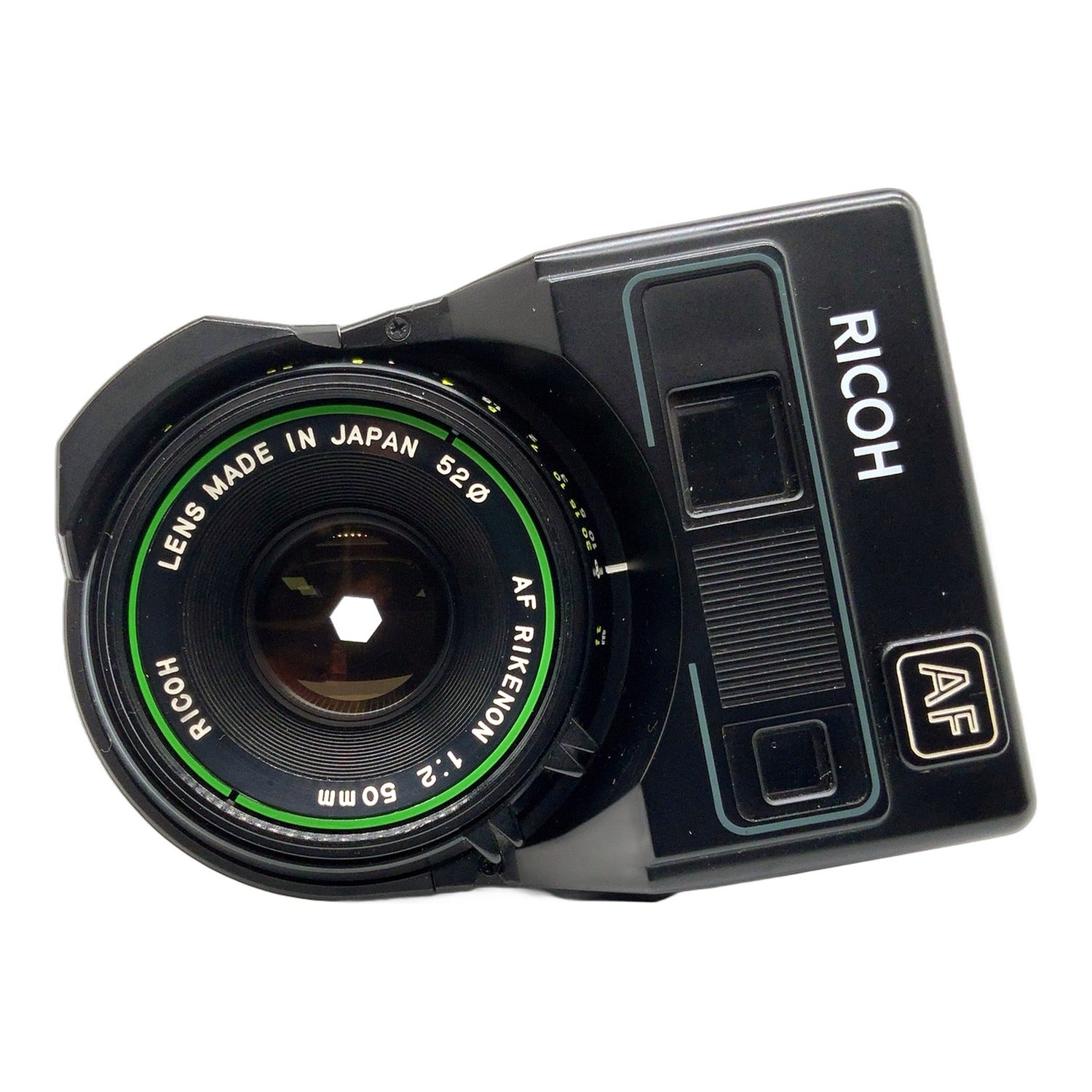 Ricoh AF Rikenon 50mm 1:2 Objektiv AF Autofokus Festbrennweite (Pentax K)
