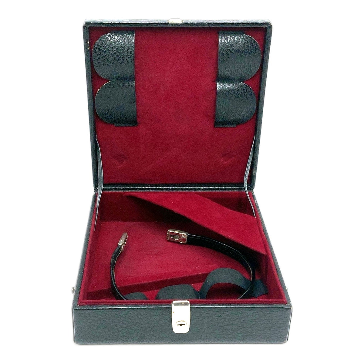 Bolex Lederkoffer für H16 und H8 Reflex Filmkamera Tasche Schwarz Kameratasche