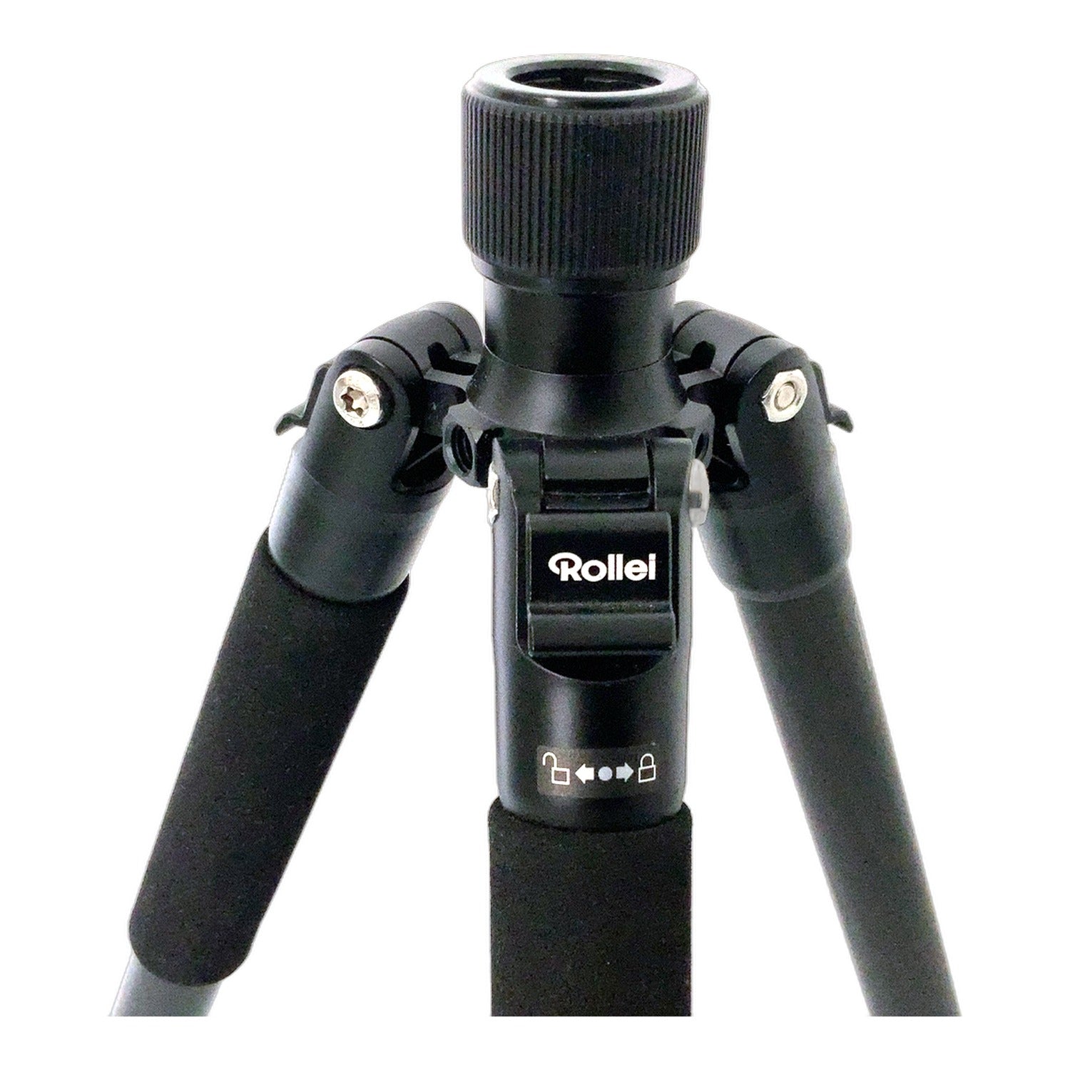 Rollei C5i Carbon Stativ Schwarz Ohne Kopf Fotostativ Camera Tripod Kamerastativ