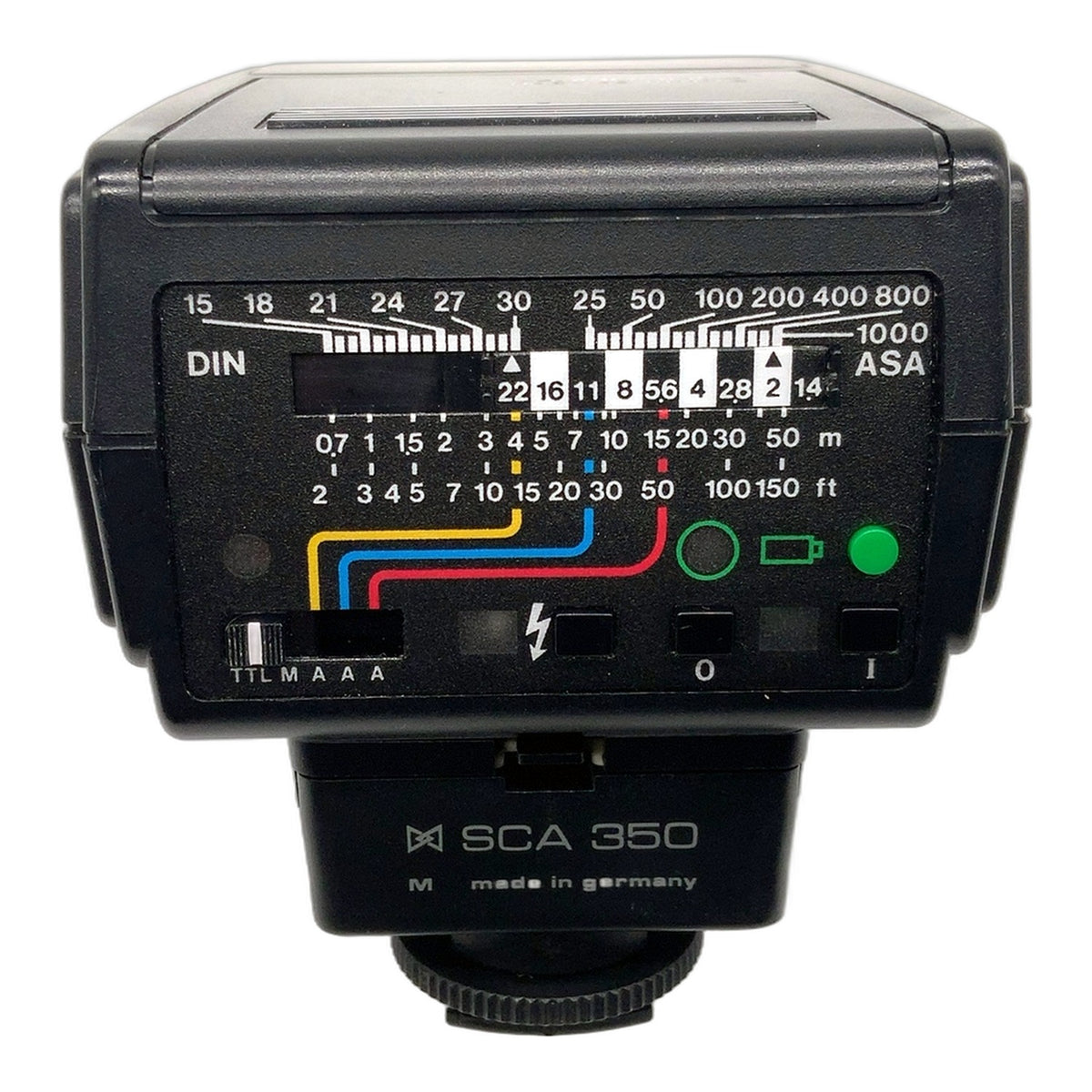 Metz 32 CT 3 Blitzgerät für Leica R Kamera Blitz Flash mit SCA 350