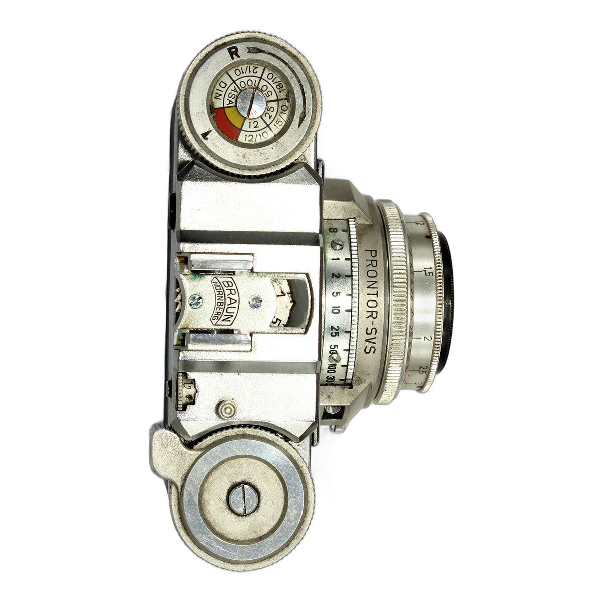 Braun Nürnberg Paxette Messsucherkamera mit Staeble-Kata 45mm 1:2,8