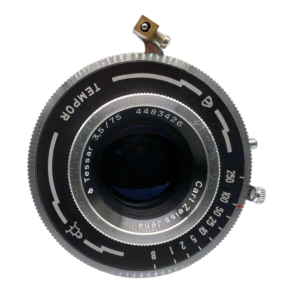 Carl Zeiss Jena Q1 Tessar 75mm 1:3.5 Objektiv Pentacon Tempor (33mm Gewinde)