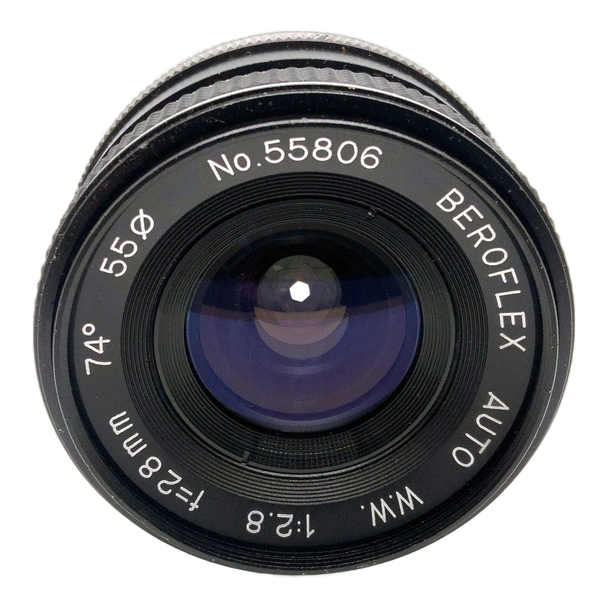 Beroflex Auto W.W. 28mm 1:2.8 Objektiv manuell Festbrennweite (M42) Text lesen!