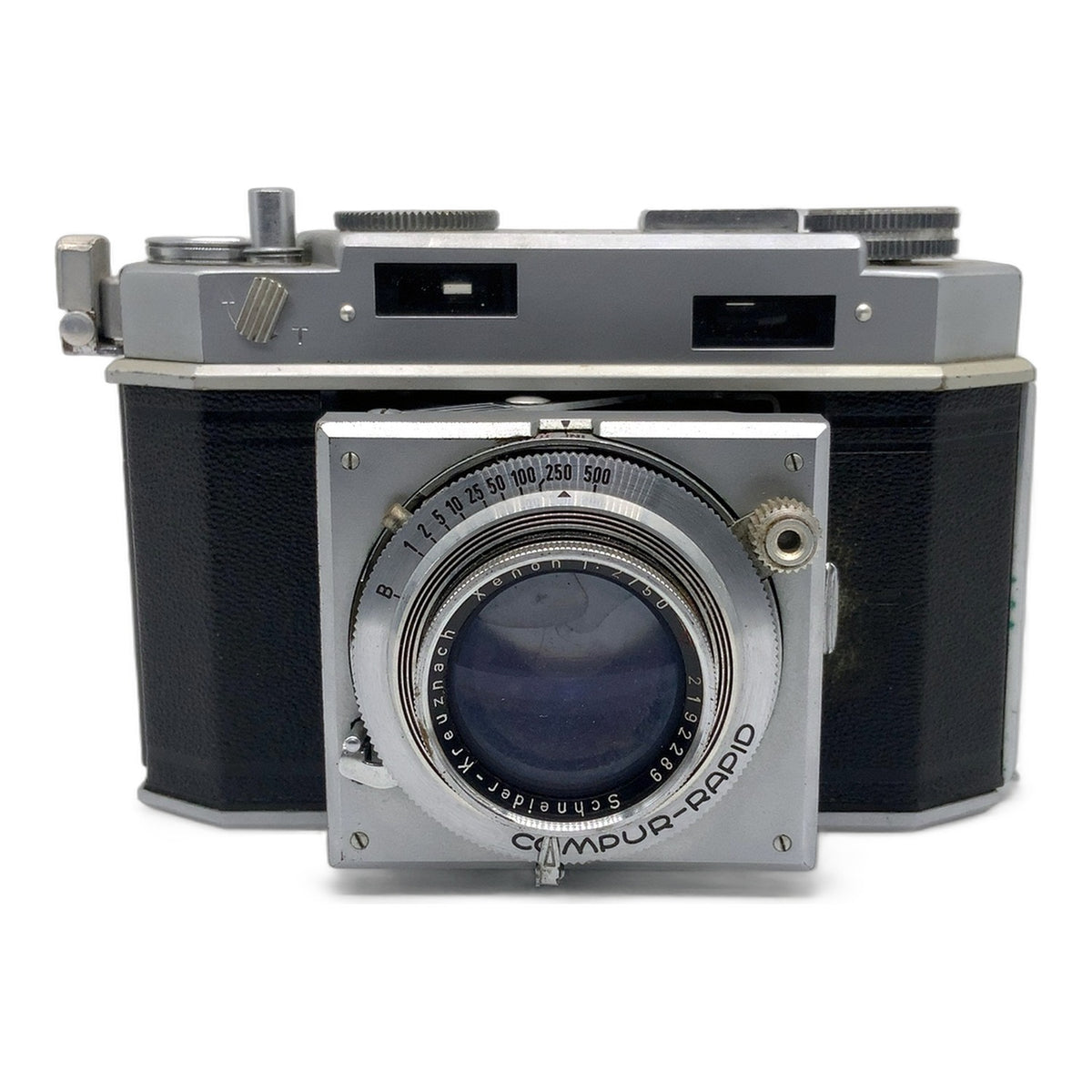 Agfa Karomat 36 Klappkamera mit Schneider-Kreznach Xenon 50mm 1:2 Compur-Rapid