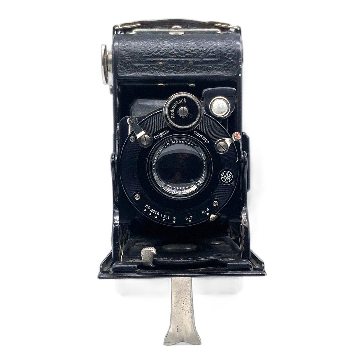 Rodenstock Wedar Klappkamera mit Trinar-Anastigmat10,5cm 1:4.5 Balgenkamera