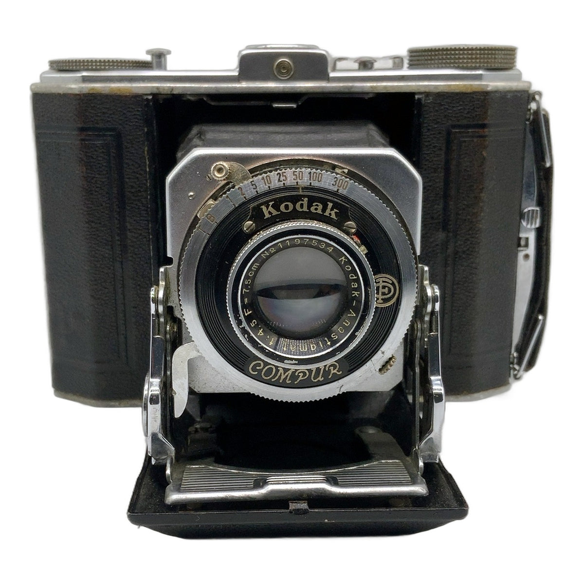 Kodak Duo 620 Klappkamera mit Anastigmat 7,5cm 1:4.5 Compur Balgenkamera