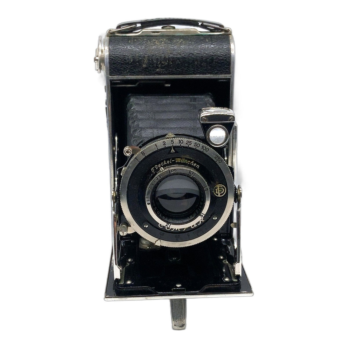Rodenstock Klappkamera mit Trinar-Anastigmat10,5cm 1:4.5 Compur Balgenkamera