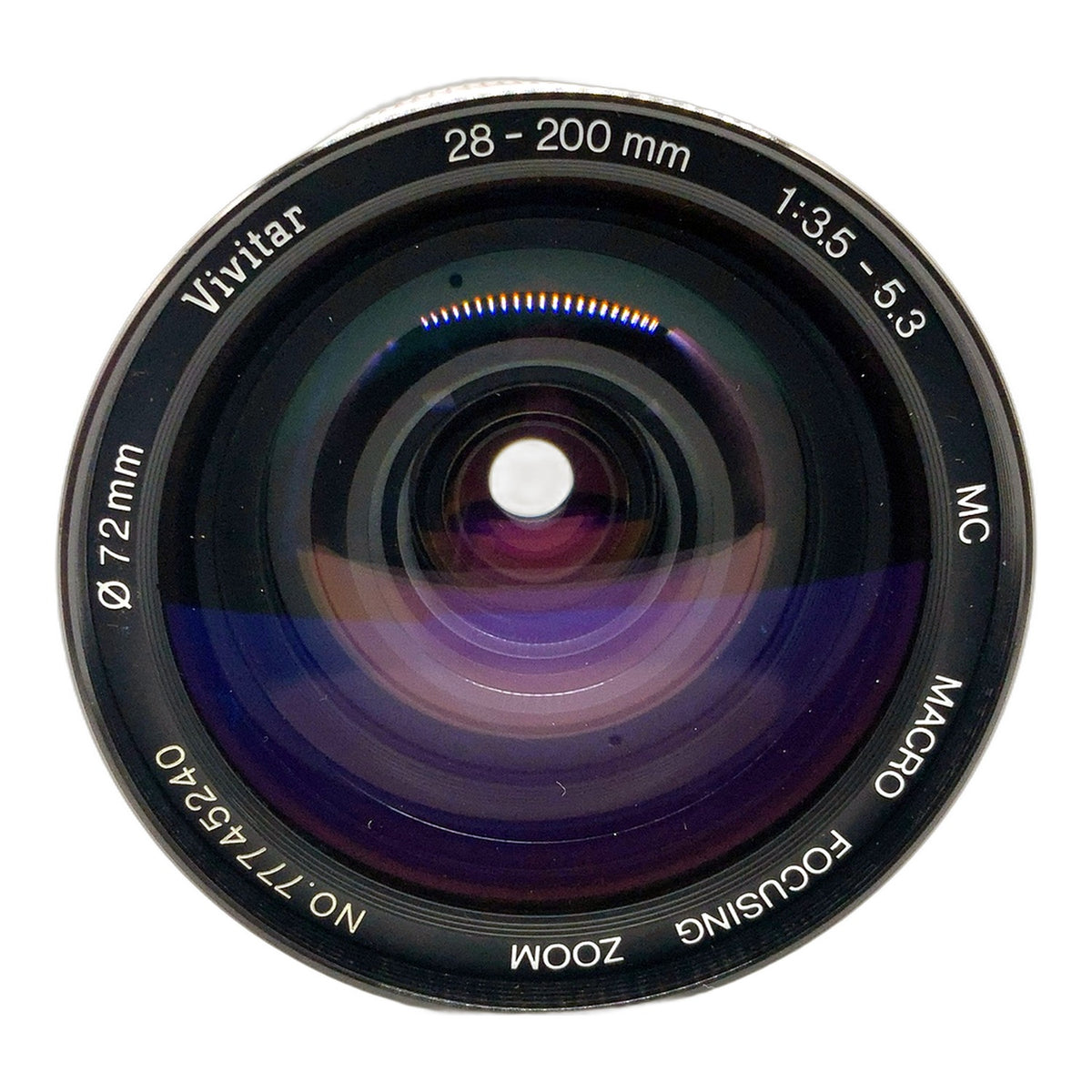 Vivitar MC Macro Focusing Zoom 28-200mm 1:3.5-5.3 Objektiv (Olympus OM) Nebel!