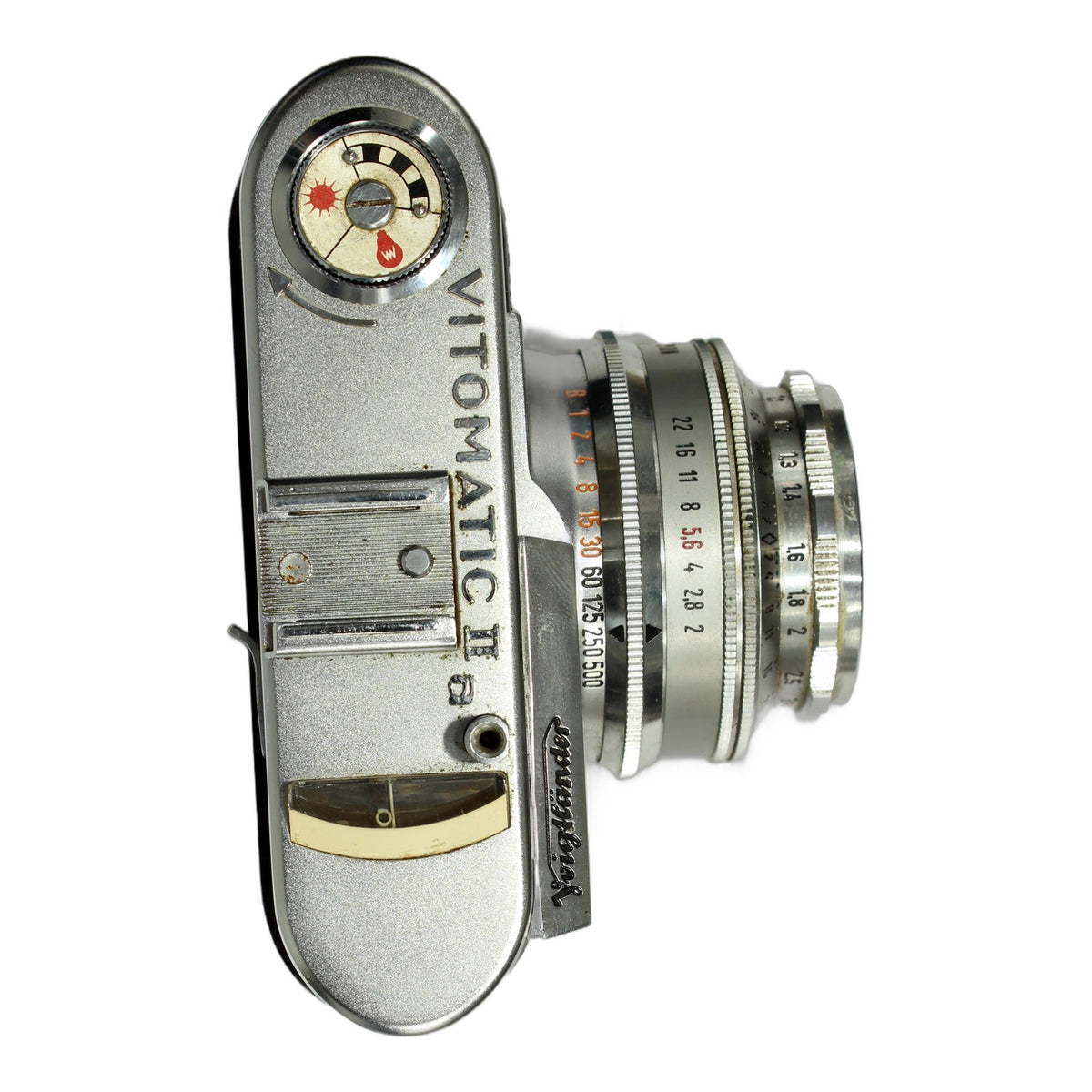 Voigtländer Vitomatic IIa Messsucherkamera mit Ultron 1:2/50mm Prontor 500 SLK-V
