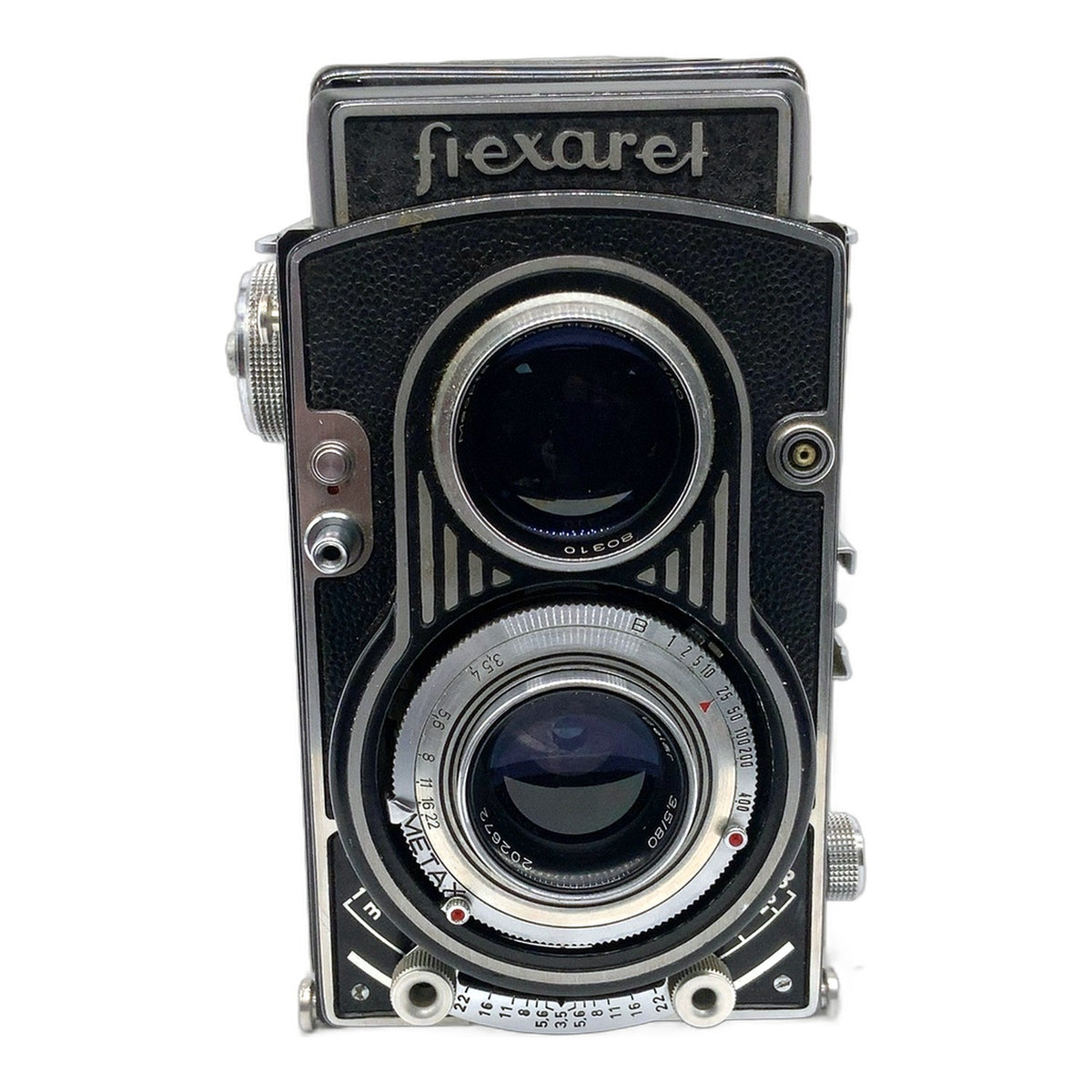 Meopta Flexaret S Standard TLR mit Belar 80mm 1:3.5 zweiäugige Kamera