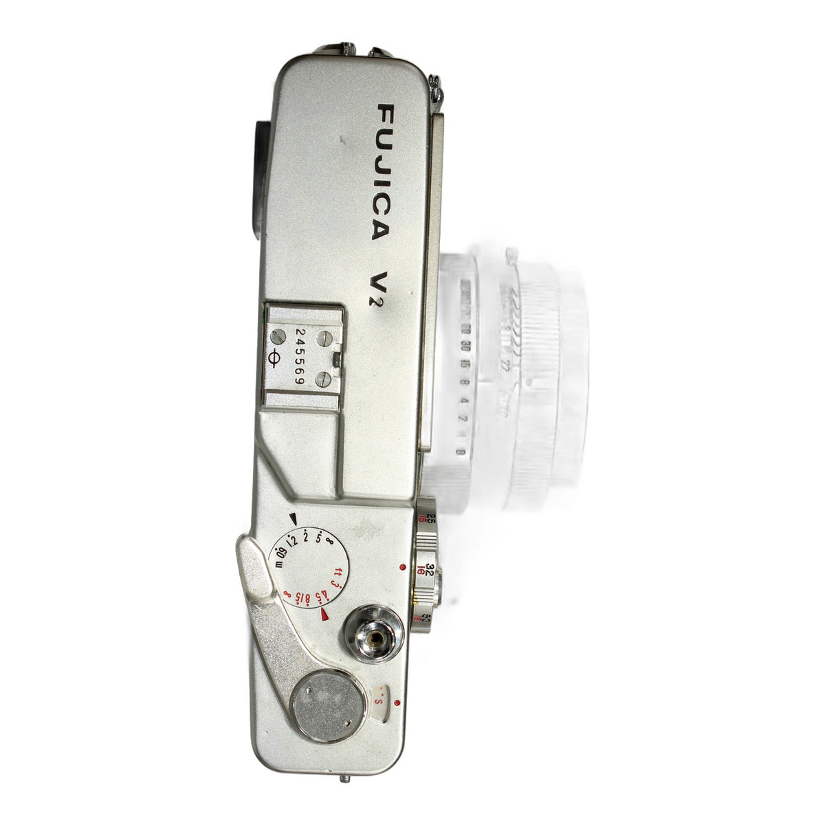 Fujica V2 Messsucherkamera mit Fujinon 4,5cm 1:1.8 Rangefinder Camera
