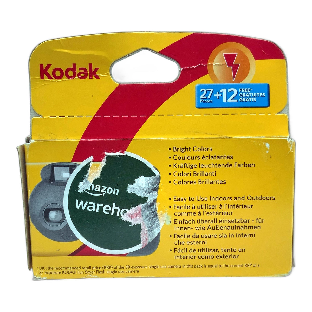 Kodak FunSaver Point&Shoot in OVP Film Camera Compact Camera Kompaktkamera