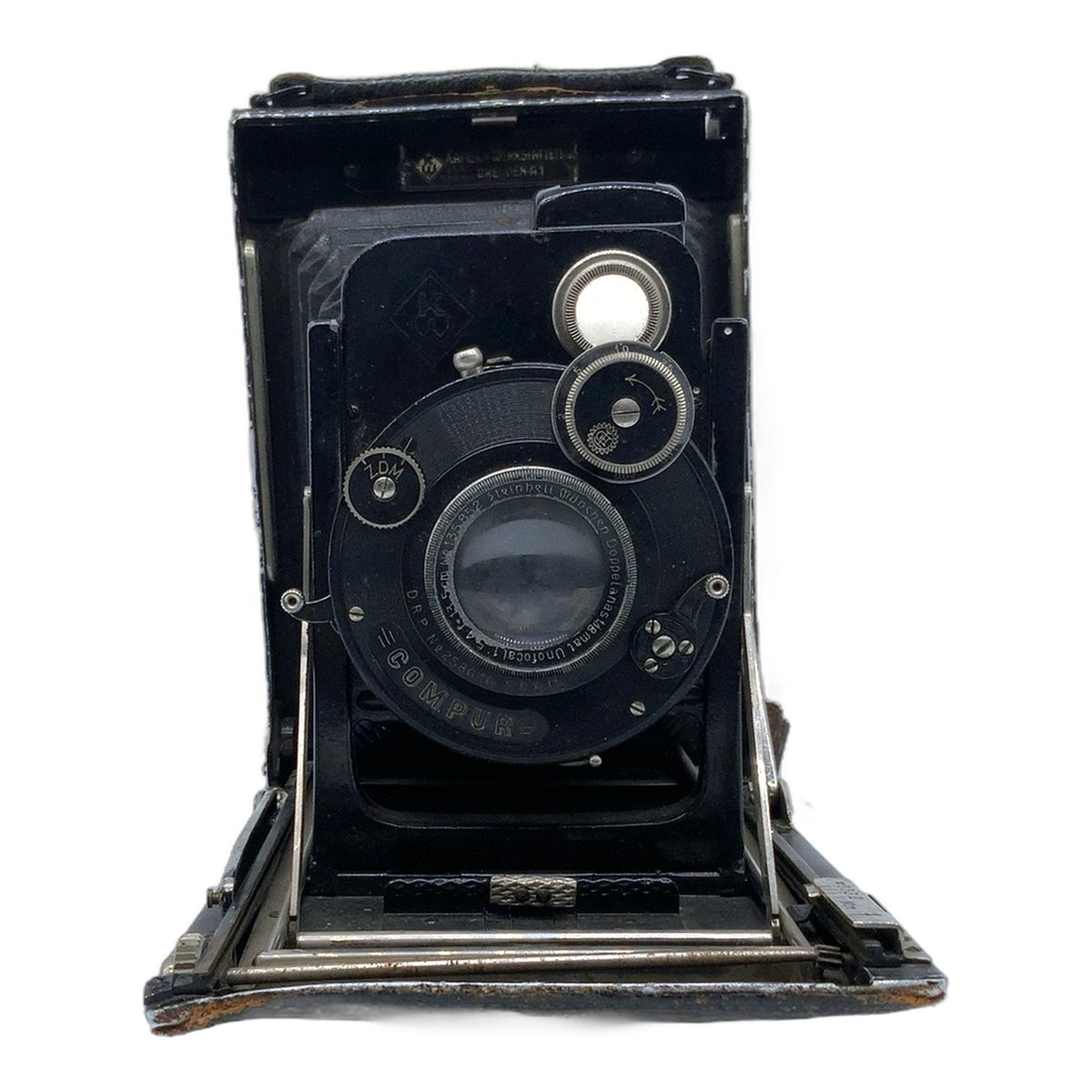 KW Plattenkamera mit Doppelanastigmat Unofocal 13,5cm 1:5.4 Plate Camera
