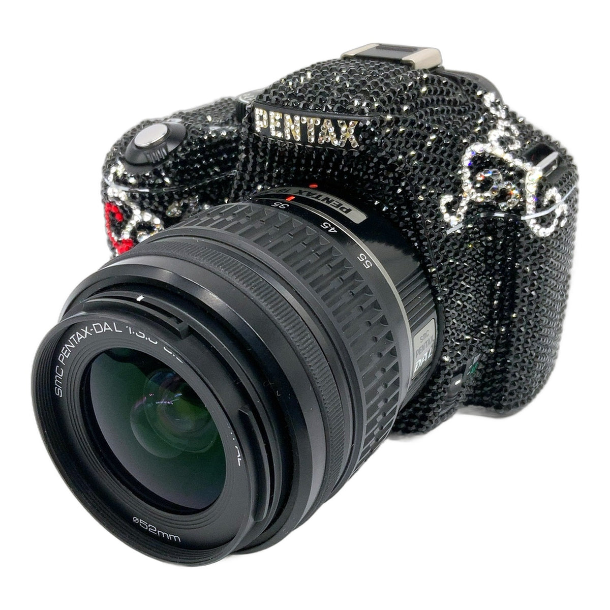 Pentax K-m DSLR mit SMC DAL 18-55mm in OVP Swarovski No. 010/150 Digitalkamera