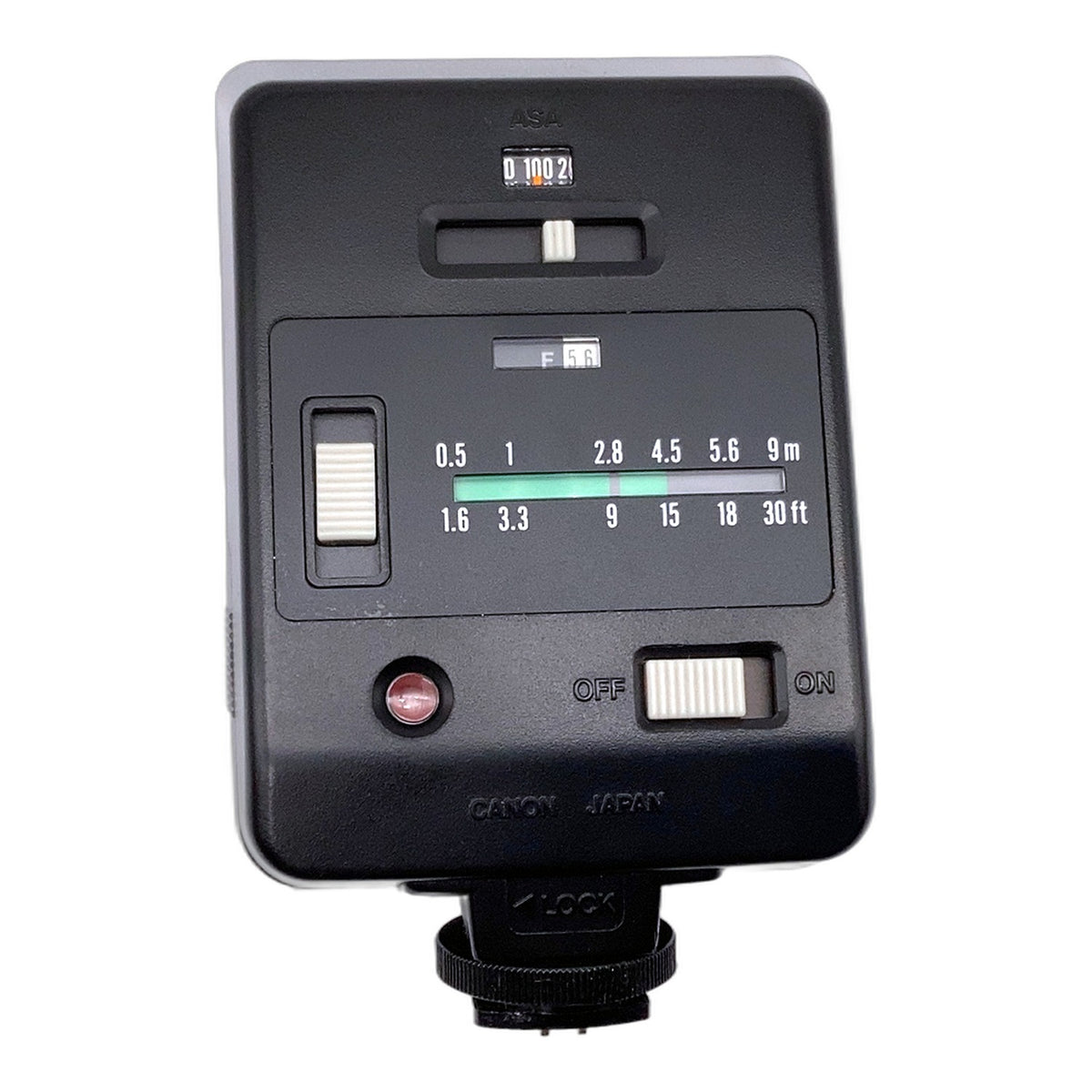 Canon Speedlite 188A Blitzgerät für Canon A1, AE1, AE-1 Program Flash mit Tasche