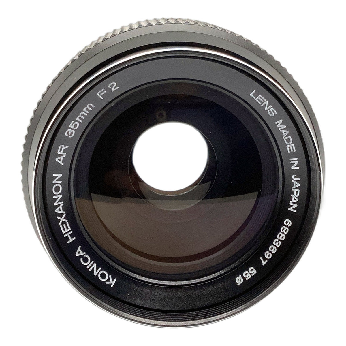 Konica Hexanon AR 35mm 1:2 Objektiv Festbrennweite (Konica AR) Text lesen!