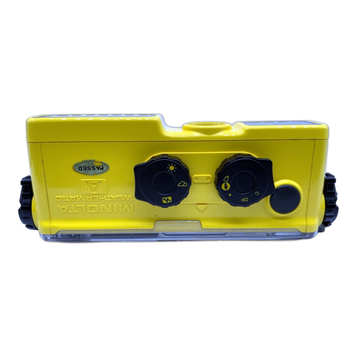 Minolta Weathermatic A Miniaturkamera mit n.a. Subminiaturkamera