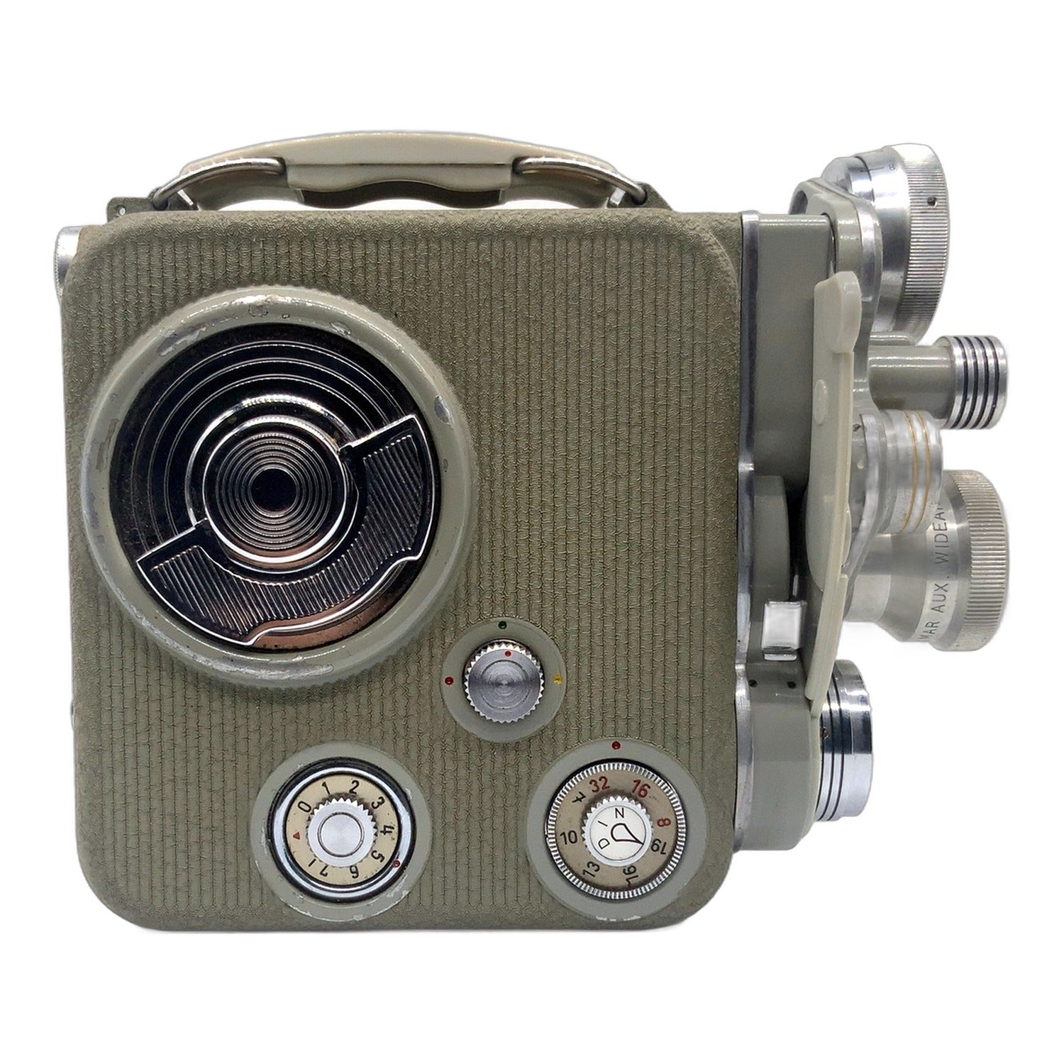 Eumig C3R Filmkamera mit Polymar Aux./Eumakro 2x Cine Camera Movie Camera
