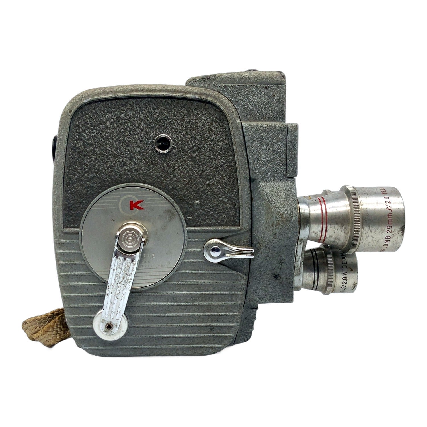 Keystone Electric Eye K-4C Filmkamera mit 25mm 1:2.0/9mm 1:2.0/12.7mm 1:2.0