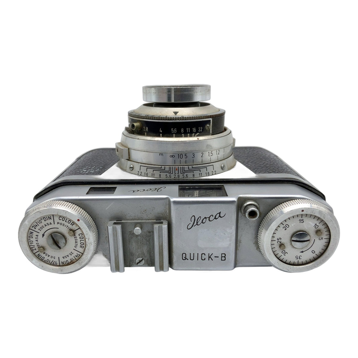 Iloca Quick-B Sucherkamera mit Ilitar-Super 1:2.8/50 red V Prontor-SV